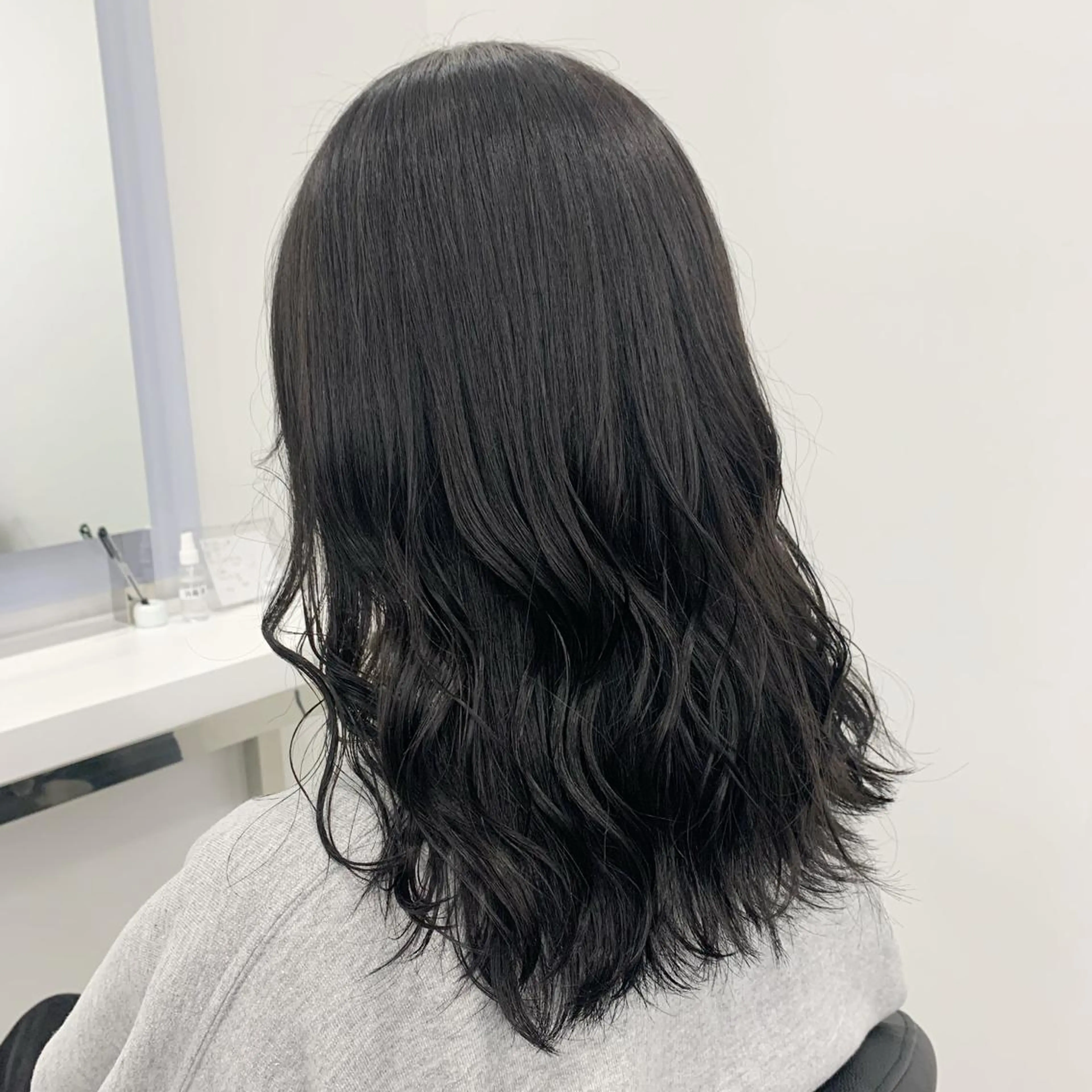 カラー 似合わせ💗透け感 💗うる艶カラー💗のヘアスタイル