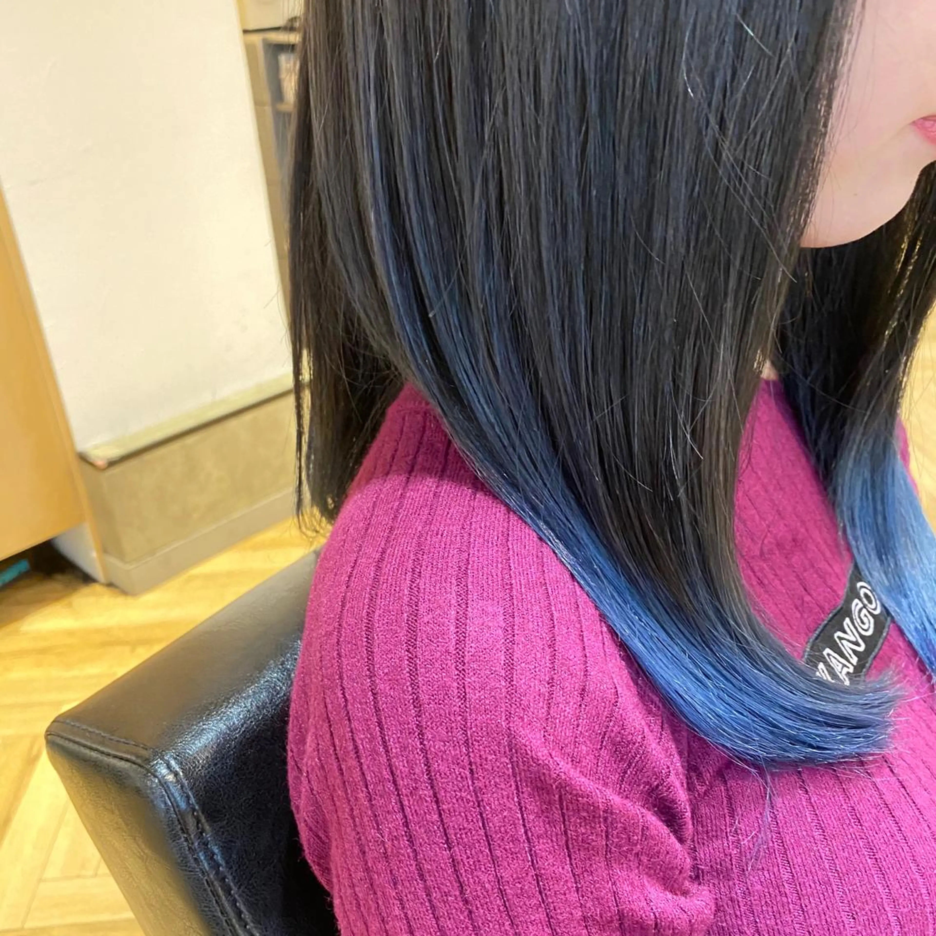 ロング カラー 艶カラー/韓国顔周り 🎀mamiのヘアスタイル