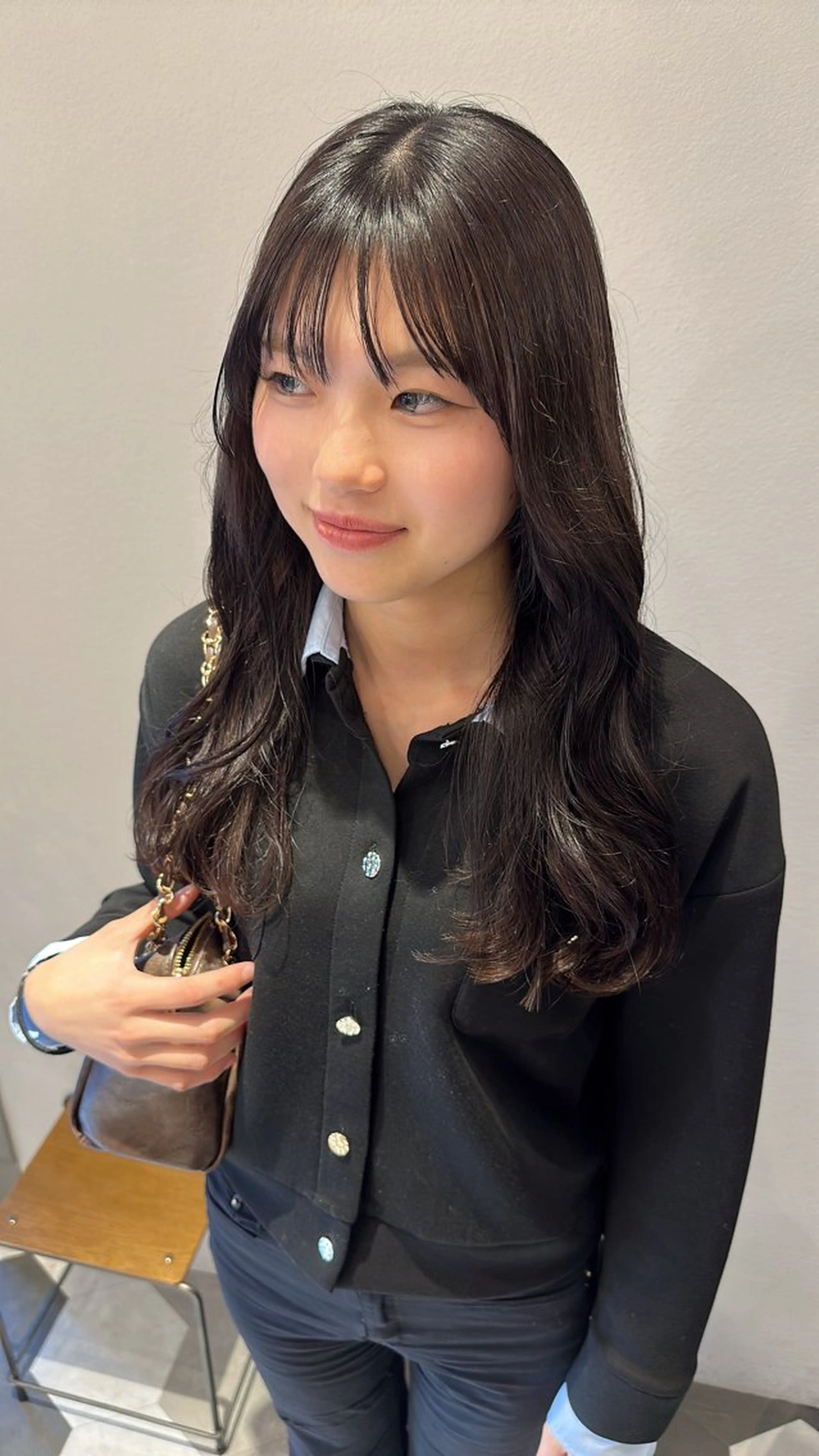 ロング カット ヘアカラー モデル募集‎🤍 あゆみ🎀のヘアスタイル