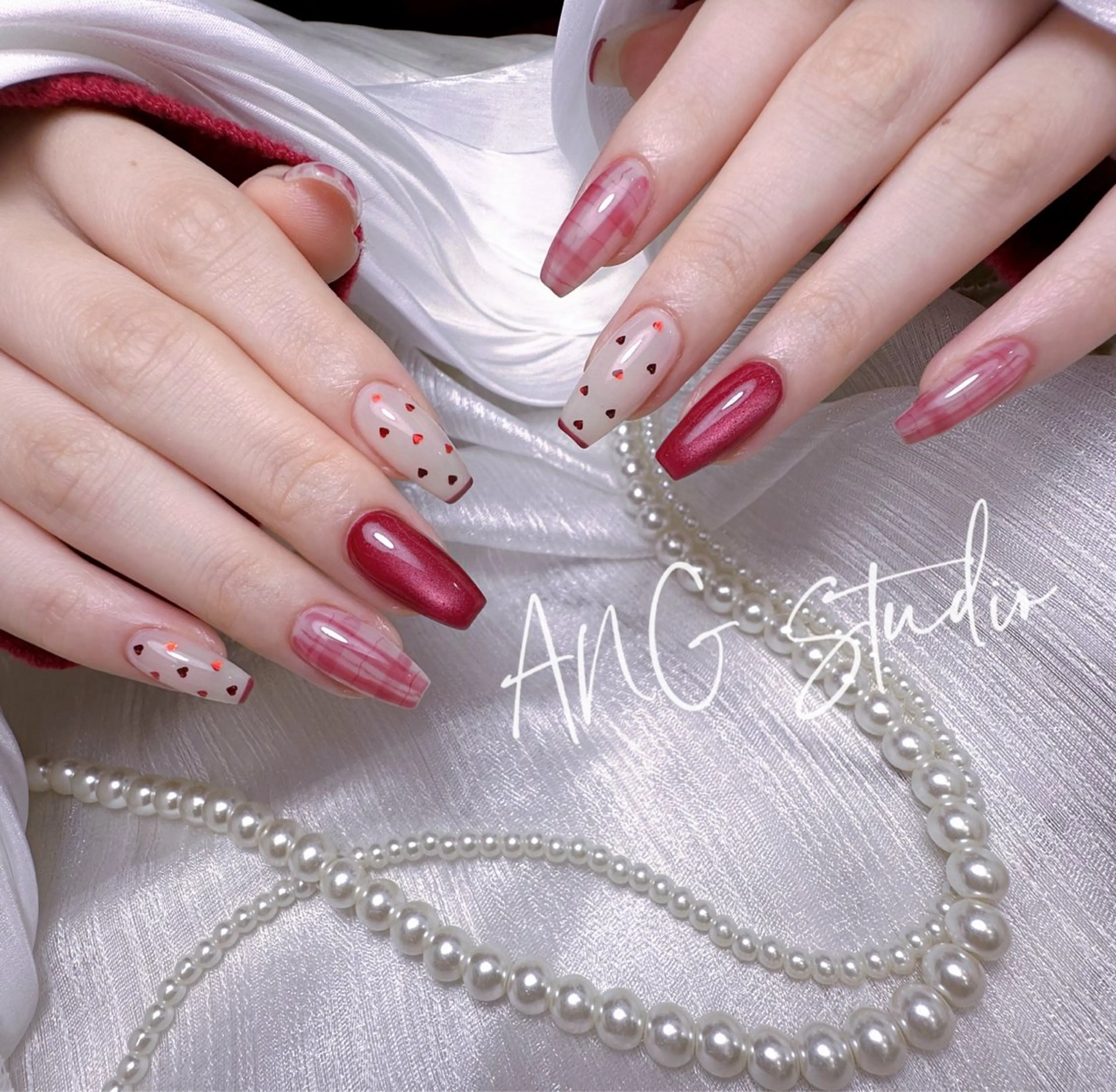 ネイル ハンドネイル ハンドケア ANG Studioのネイルデザイン