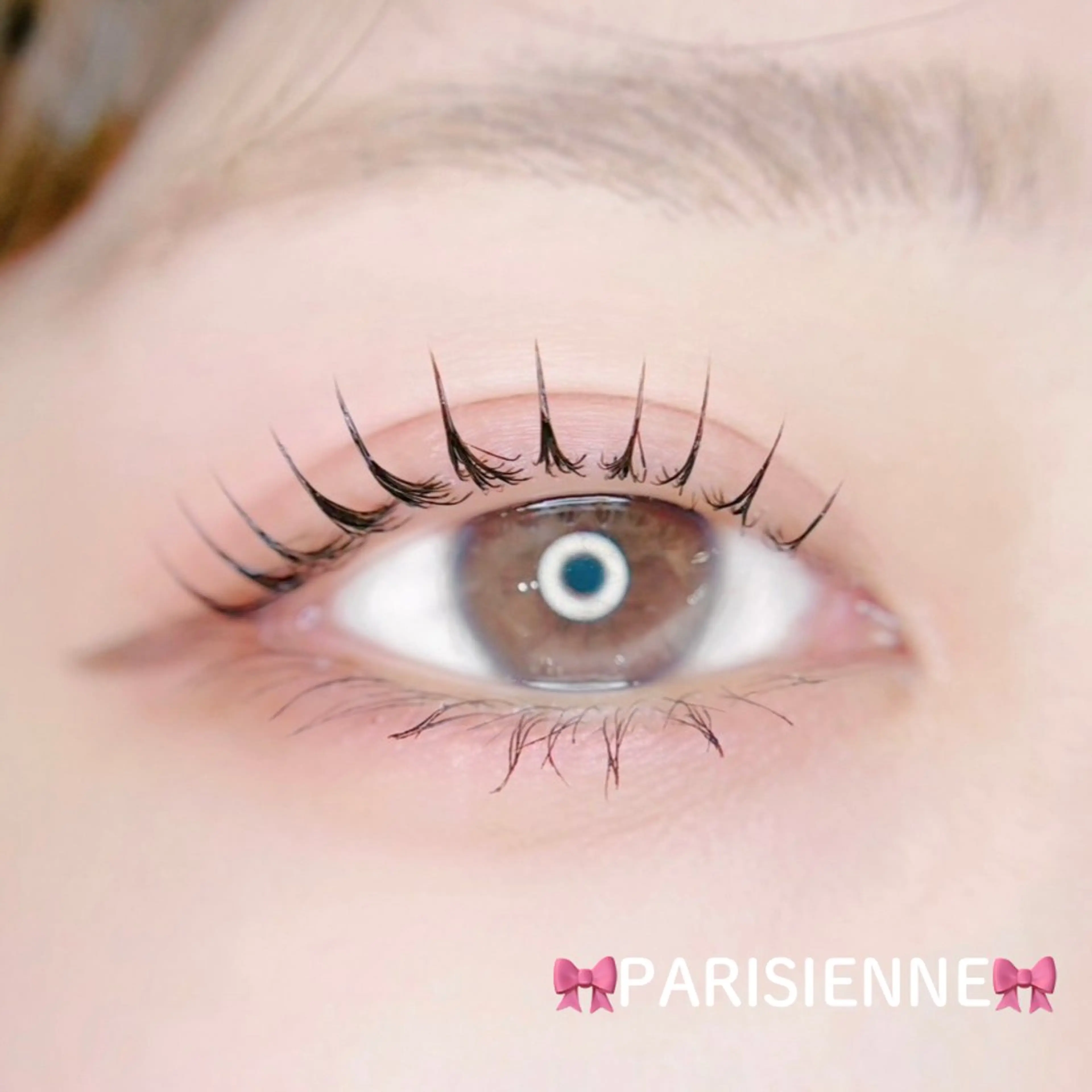 マツエク・マツパ 束感まつ毛 パリジェンヌラッシュリフト 束感まつげ🐰アカリ /目元分析×似合わせのマツエク・マツパデザイン