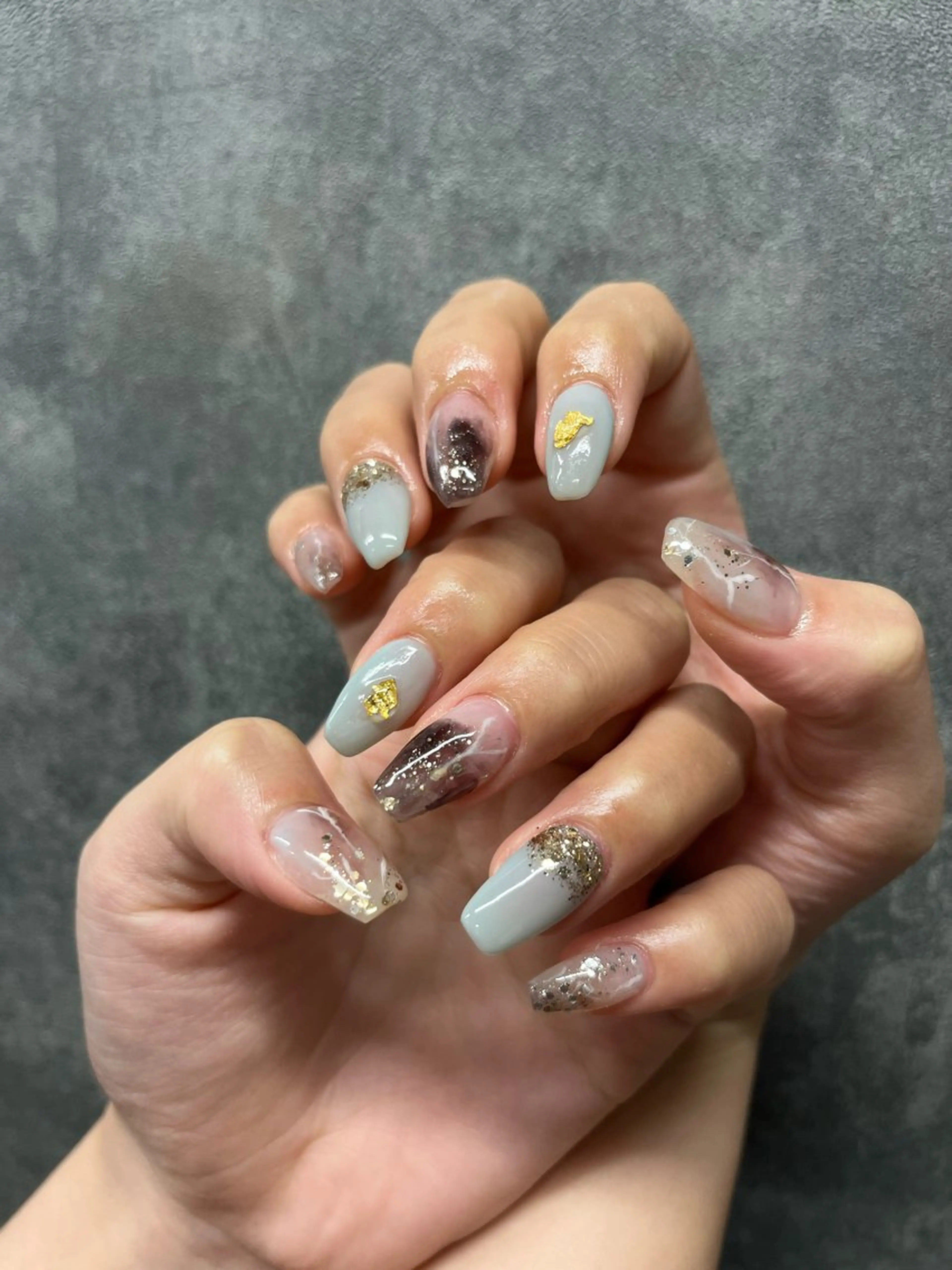 ネイル 持ち込み ハンドネイル aloalo所属・aloalo MIKAのネイルデザイン