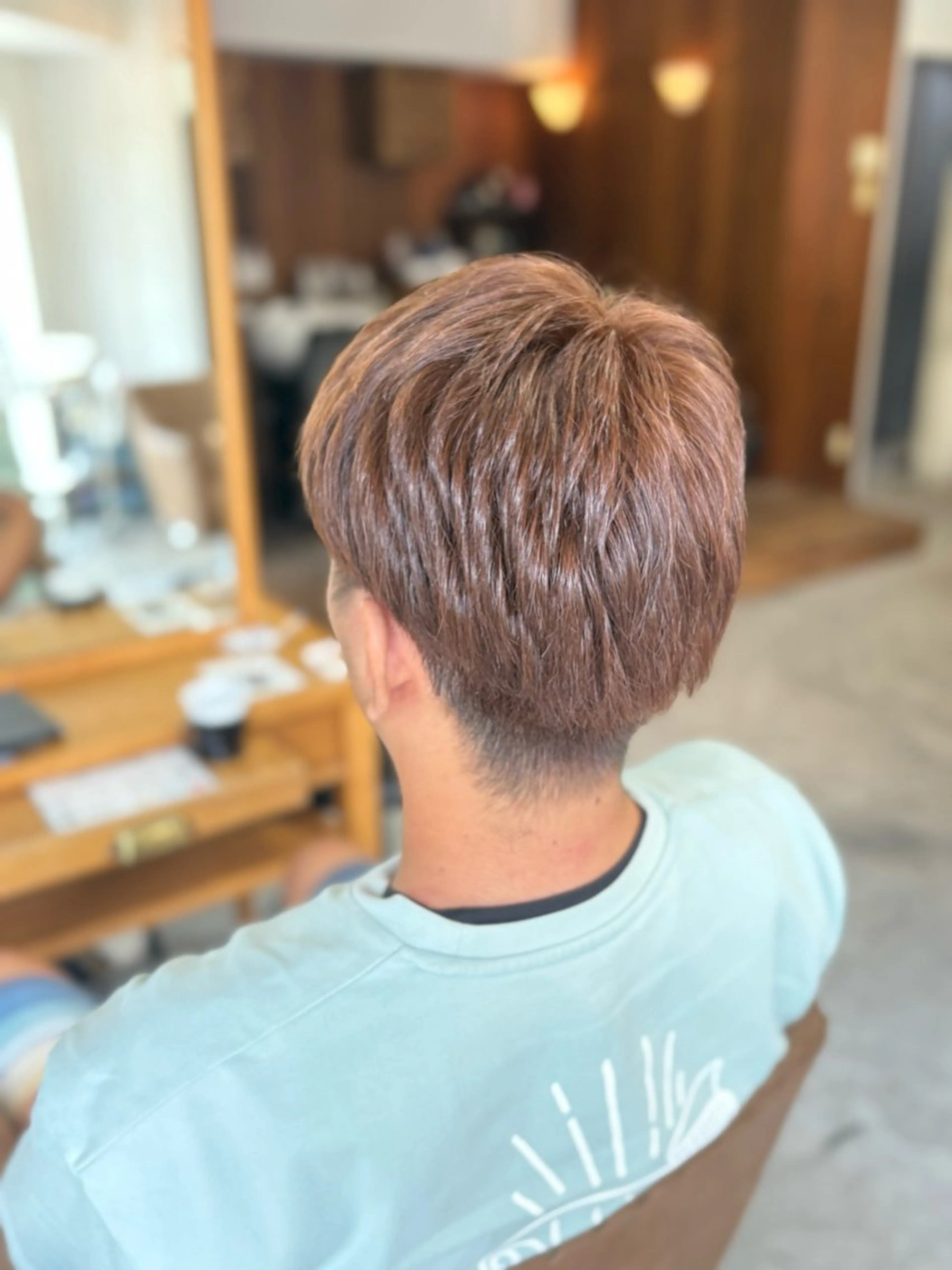 ショート カラー 宇田 真基のヘアスタイル