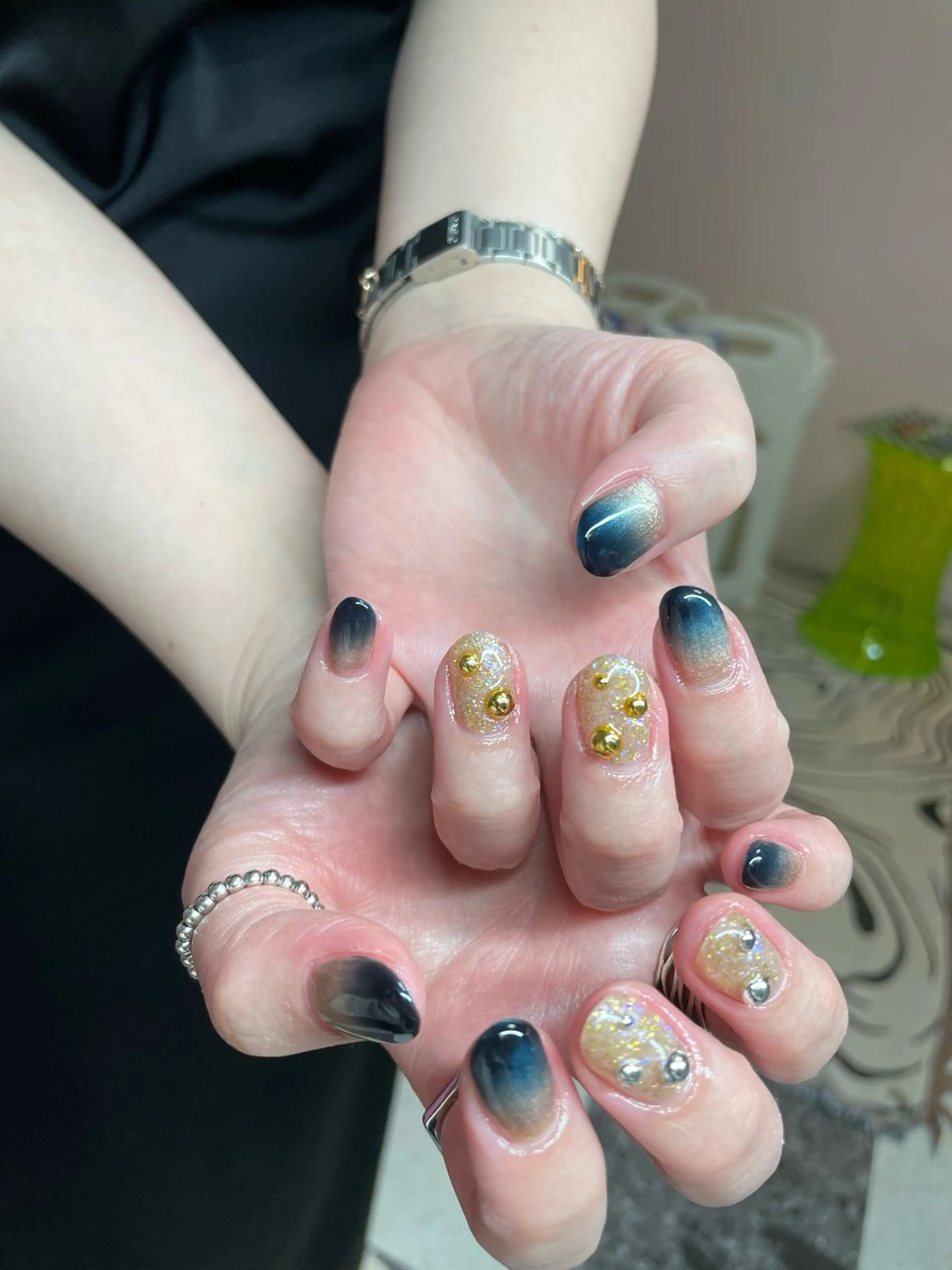 ネイル アートネイル ハンドネイル posa nail モエミのネイルデザイン