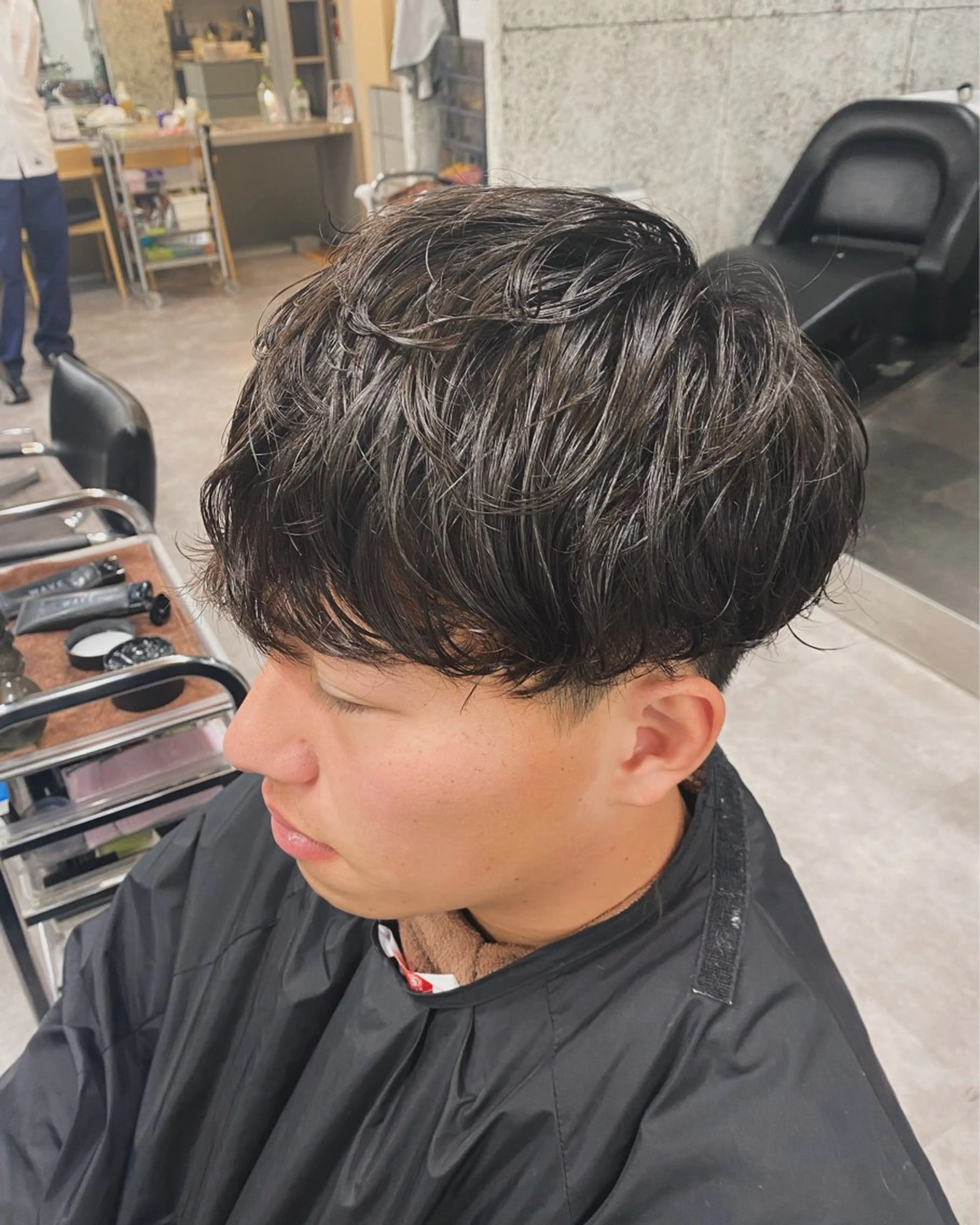 パーマ 💈メンズパーマ特化 金子温貴💈のヘアスタイル