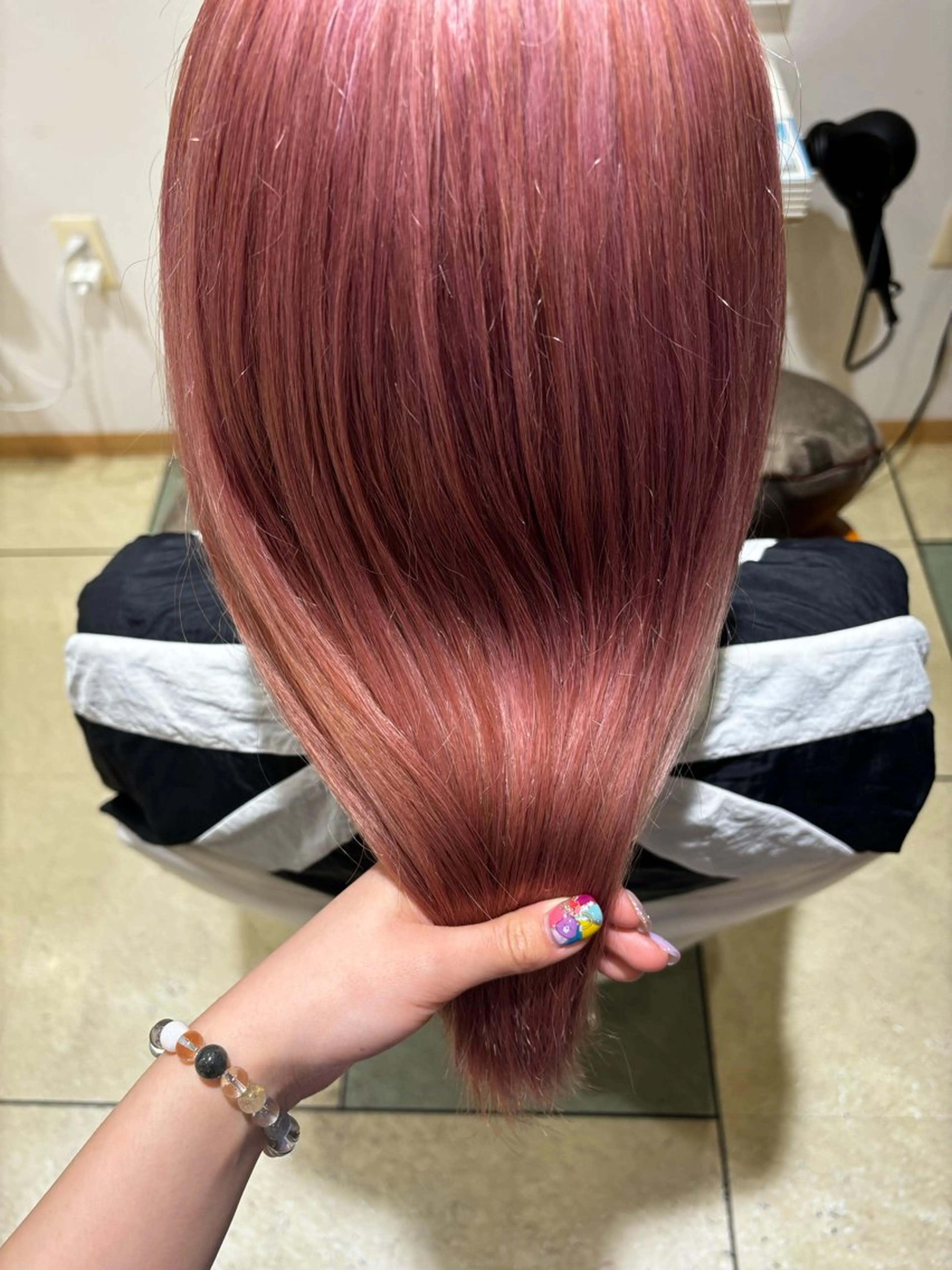 セミロング カラー 奈那美🌸 韓国ヘア🌸透明感のヘアスタイル