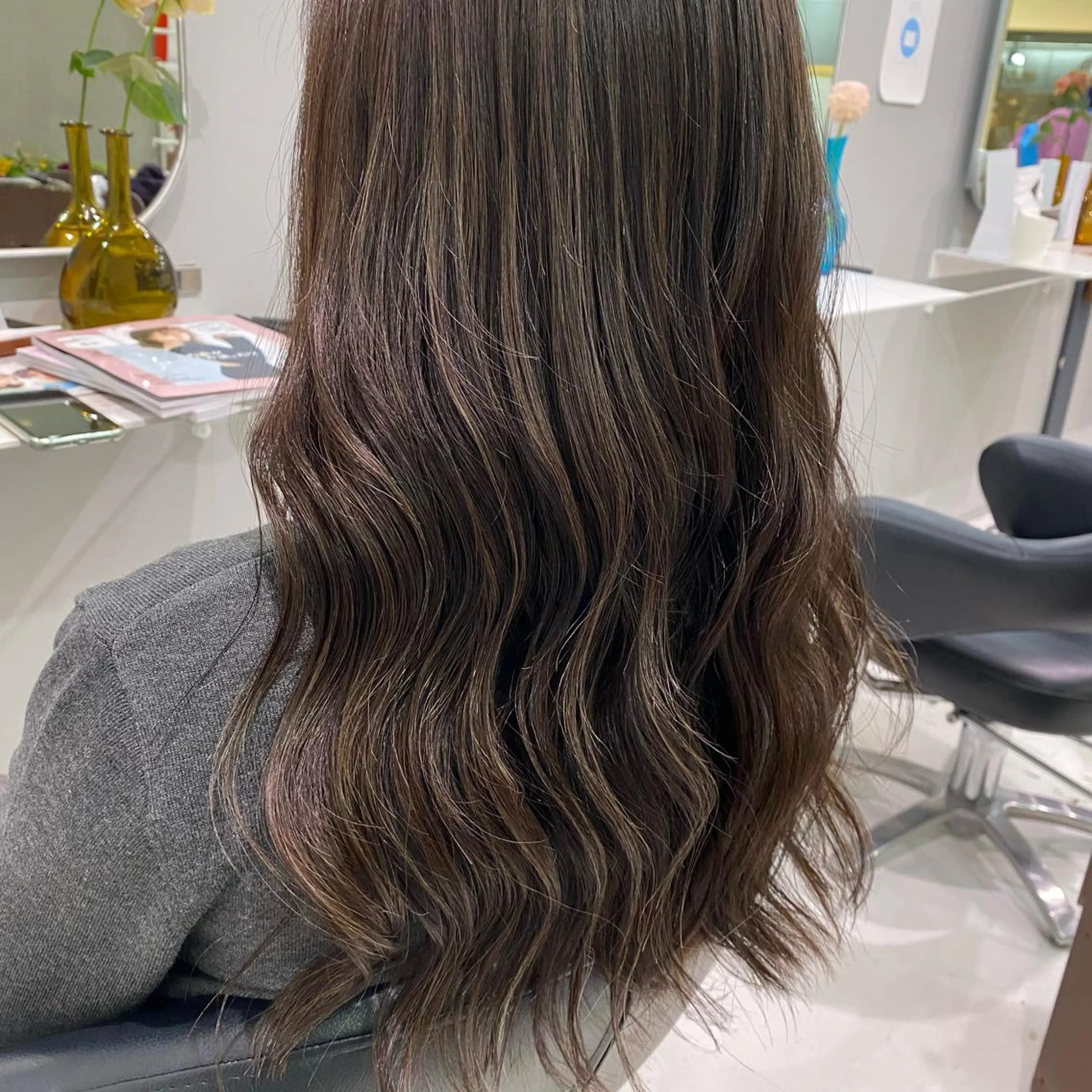 ロング カラー ハイライトカラー ハイライト ヘアカラー 【GUK】 🌻RINA🌻のヘアスタイル