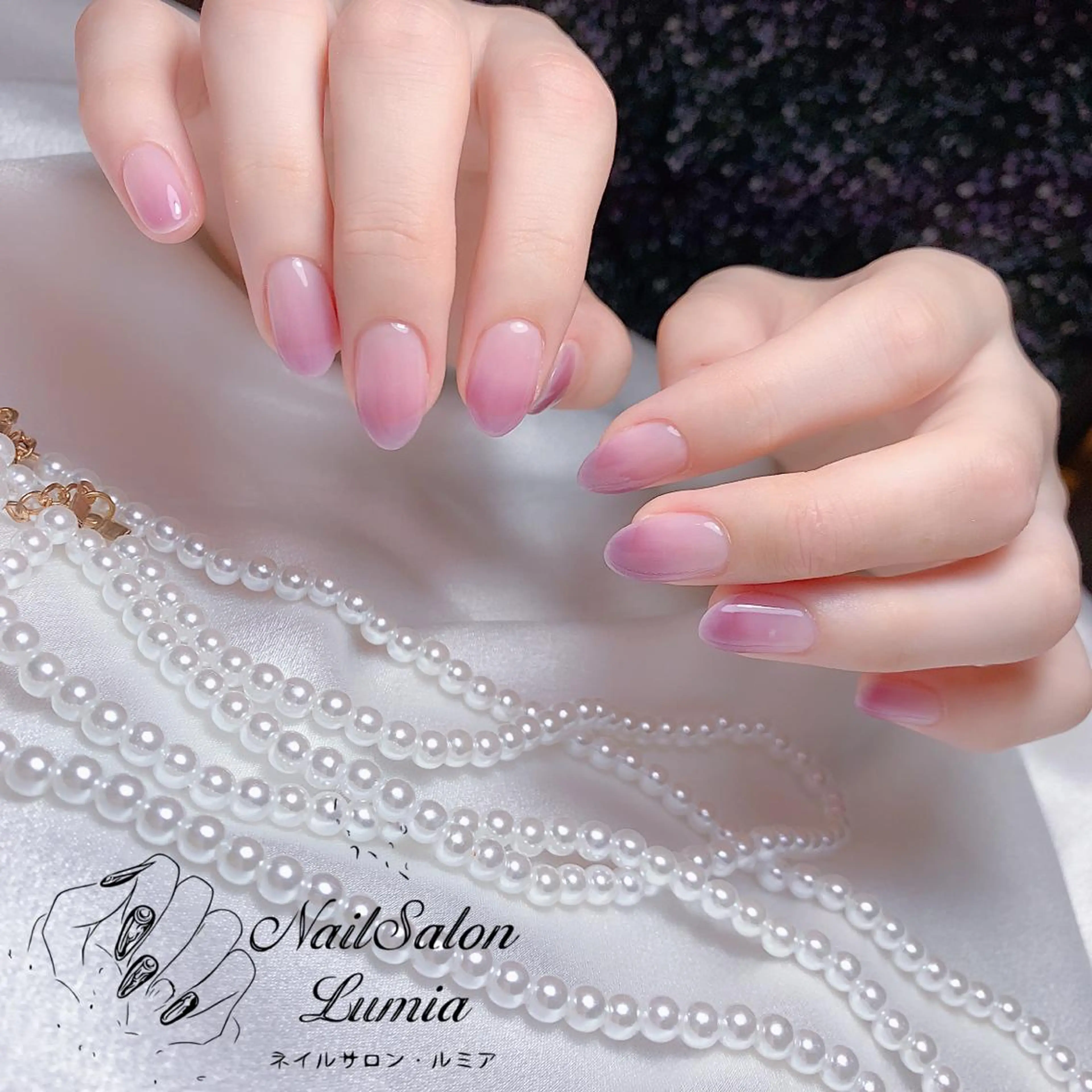 ネイル ハンドネイル ネイルサロン ルミア Lumia 店長のネイルデザイン