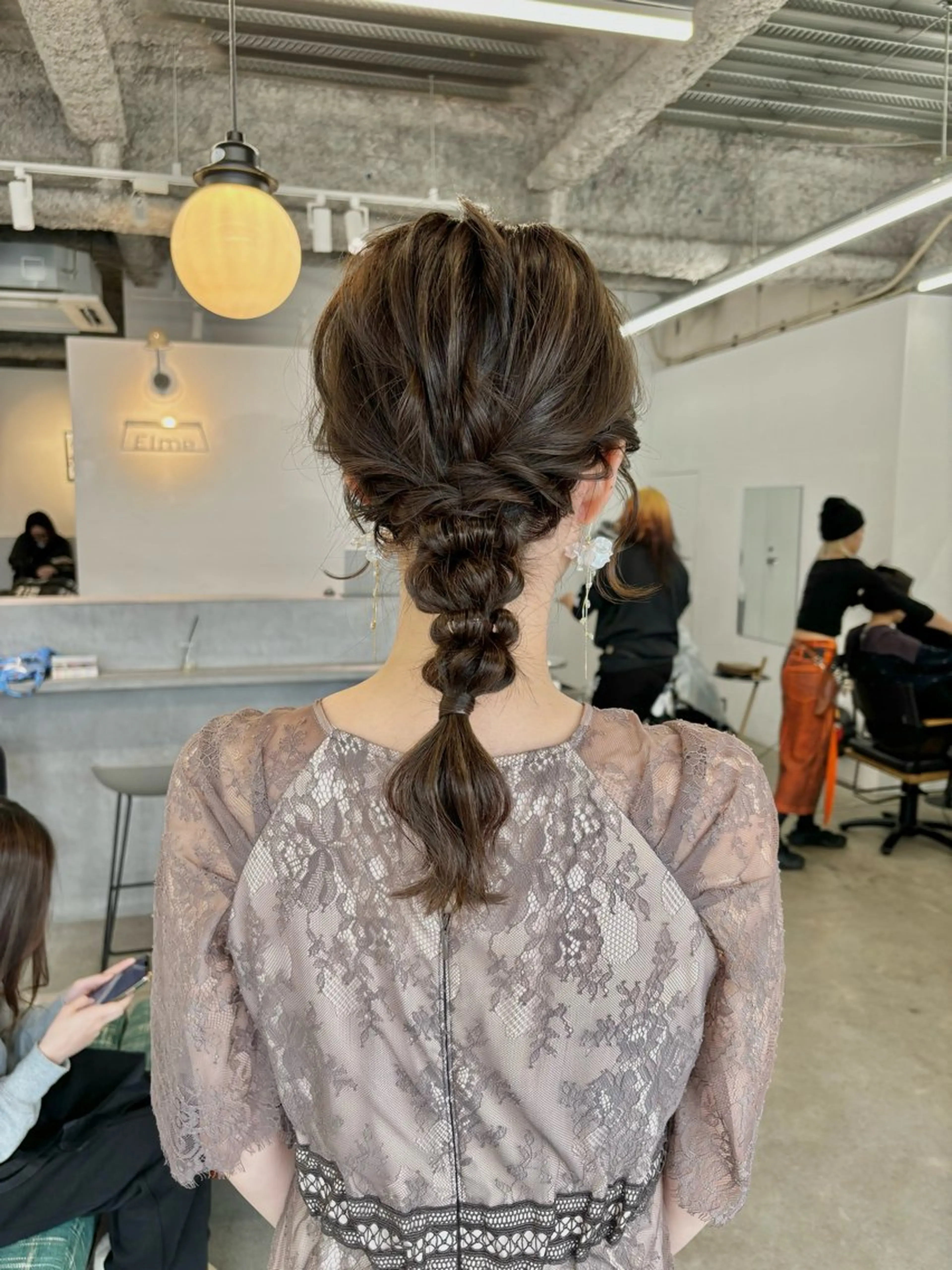 ヘアアレンジ ヘアセット 顔周りカット/透明感 カラー/rioのヘアスタイル