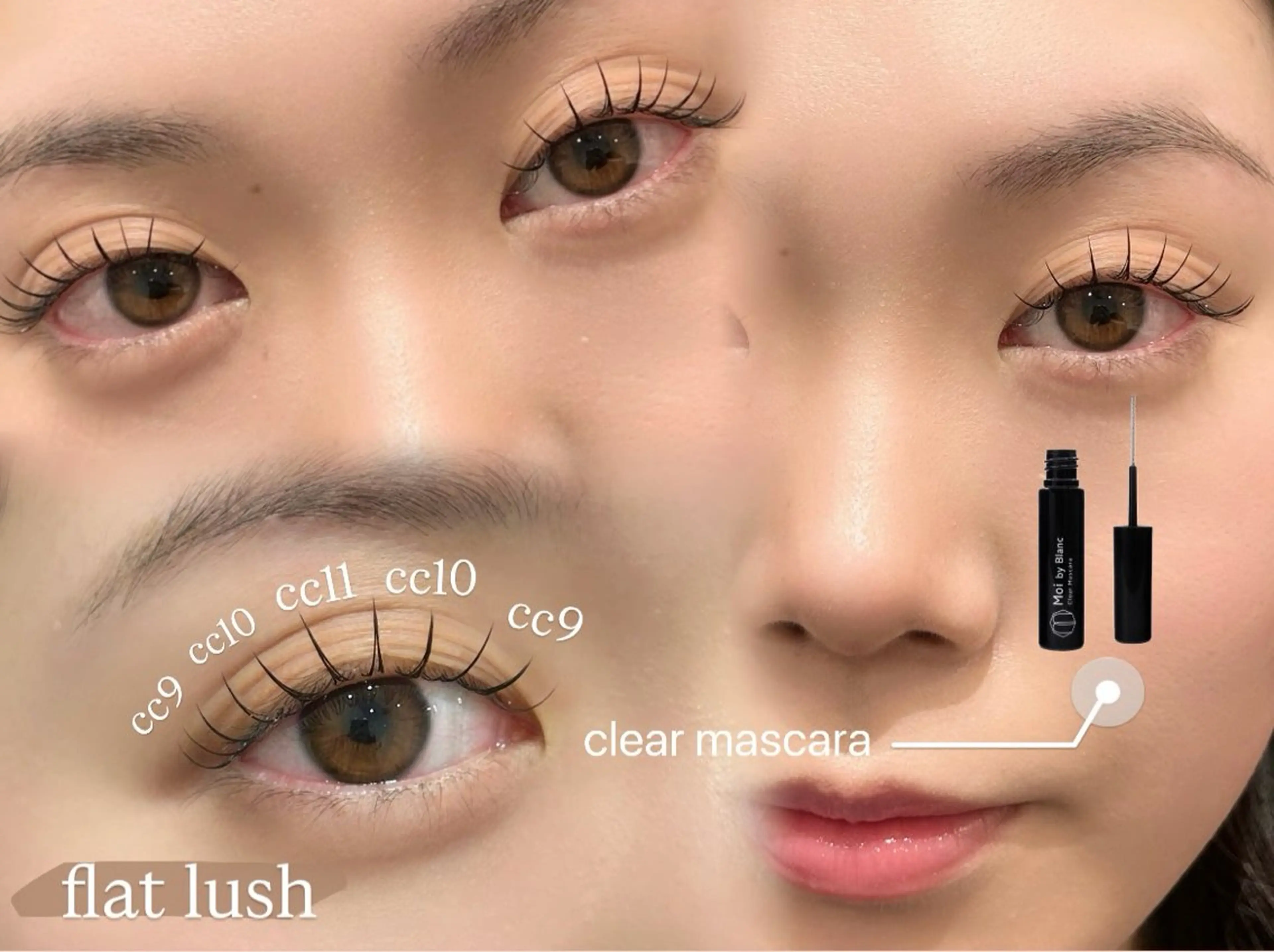 マツエク・マツパ Blanc Eyelash Salon 水戸内原店所属・安 萌々穂の眉毛・アイブロウイメージ