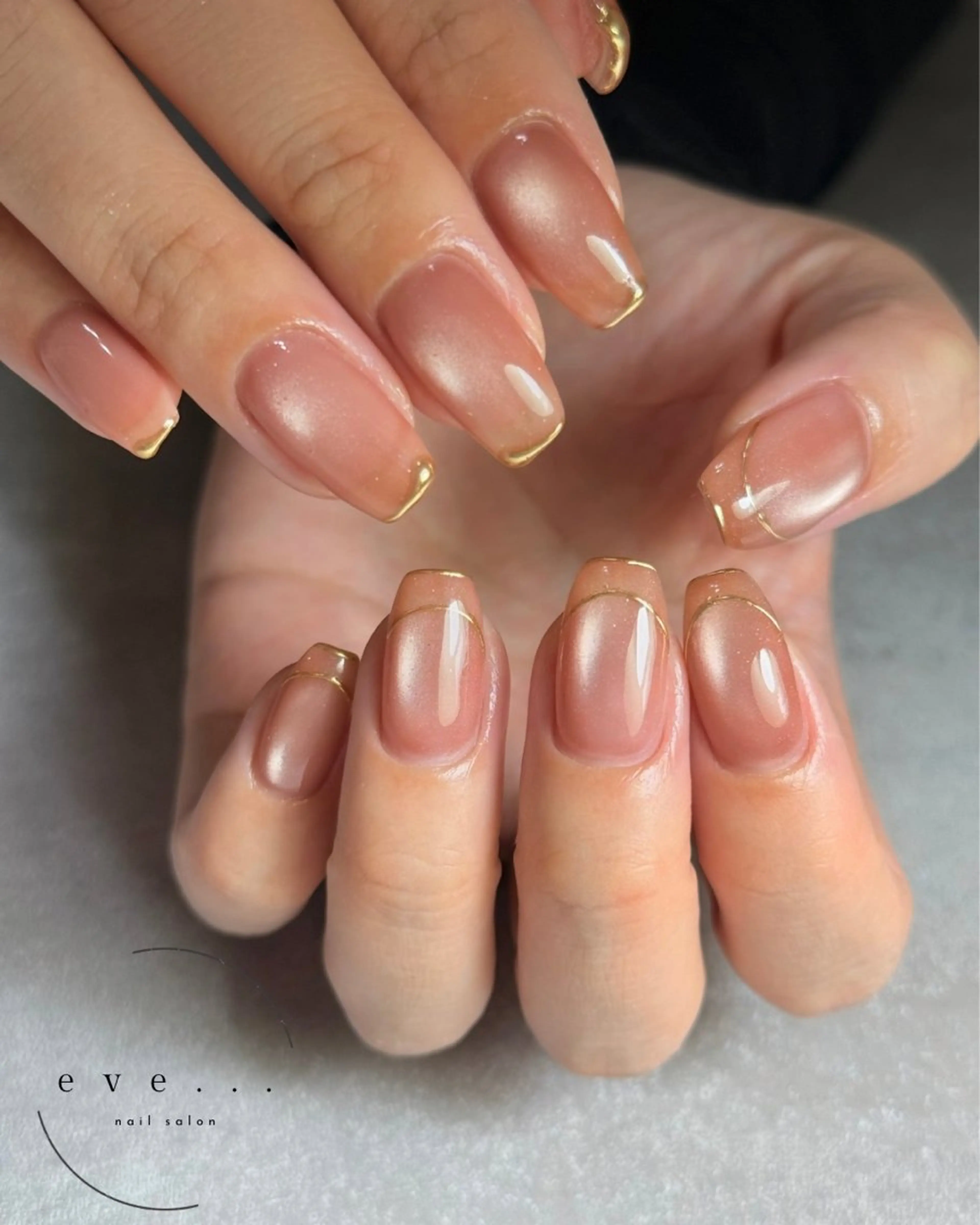 ネイル マグネットネイル ハンドネイル nail salon eve...のネイルデザイン