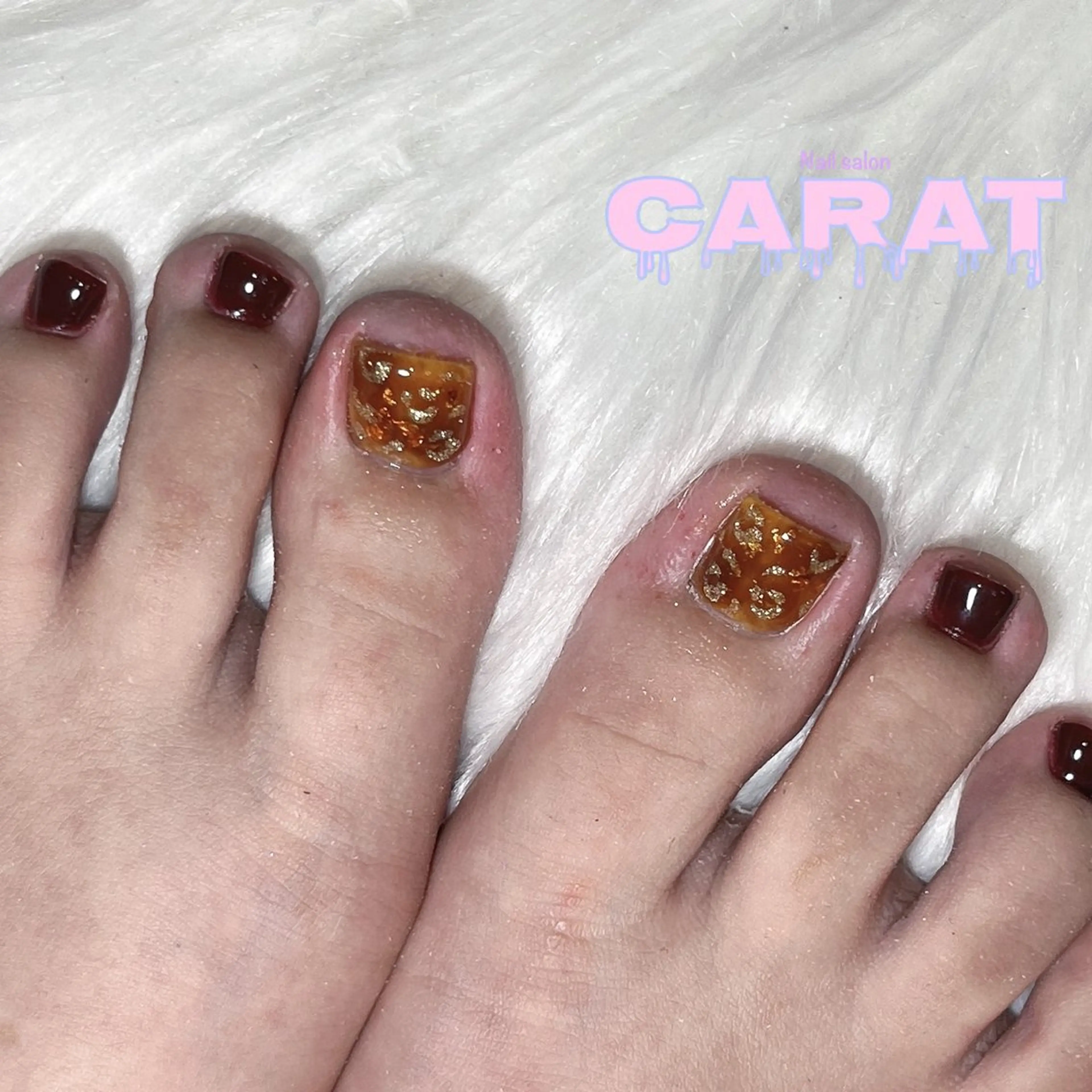 ネイル フットネイル CARAT カラットのネイルデザイン