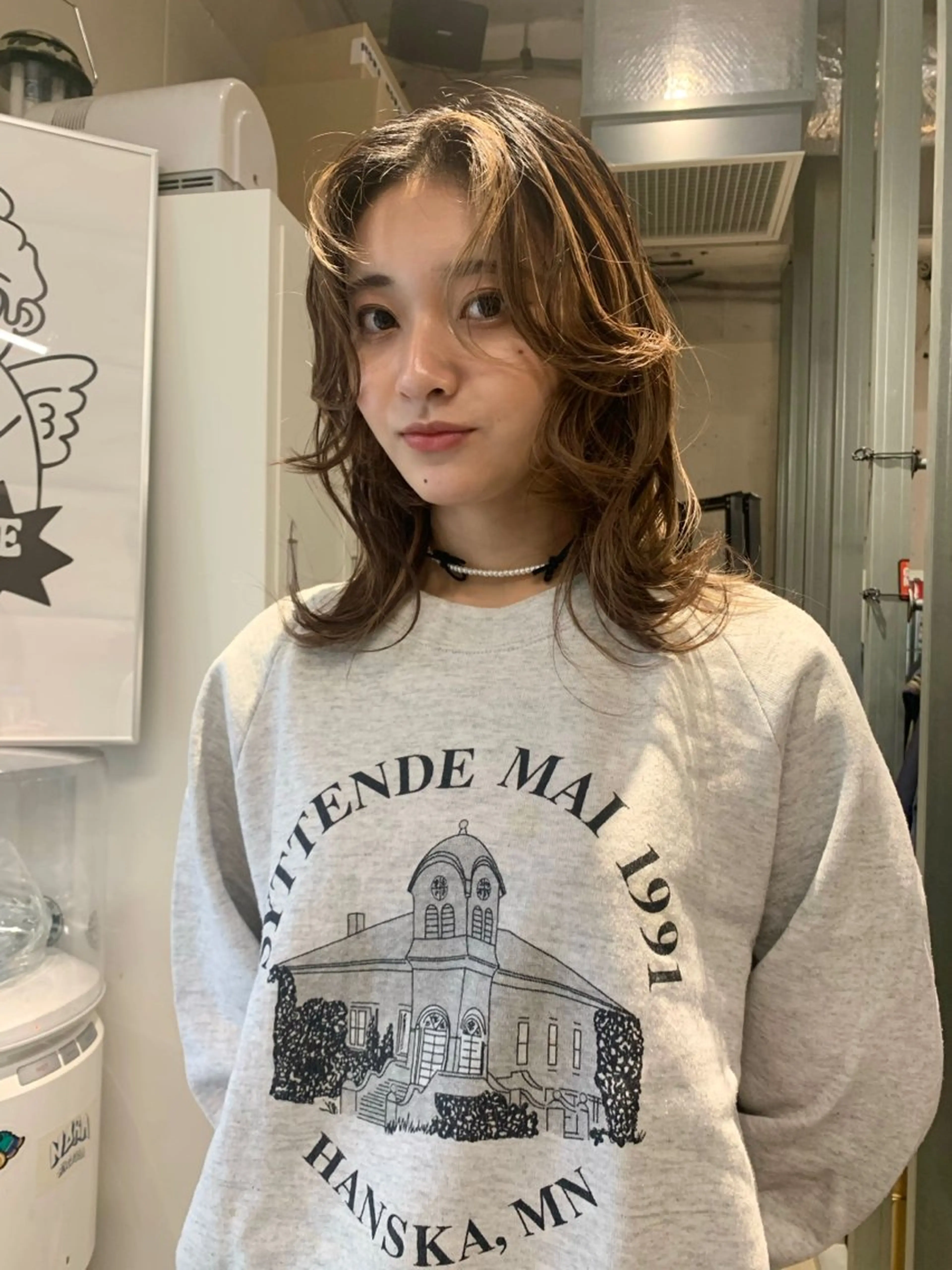 セミロング カラー ハッシュカット/ MAYAのヘアスタイル