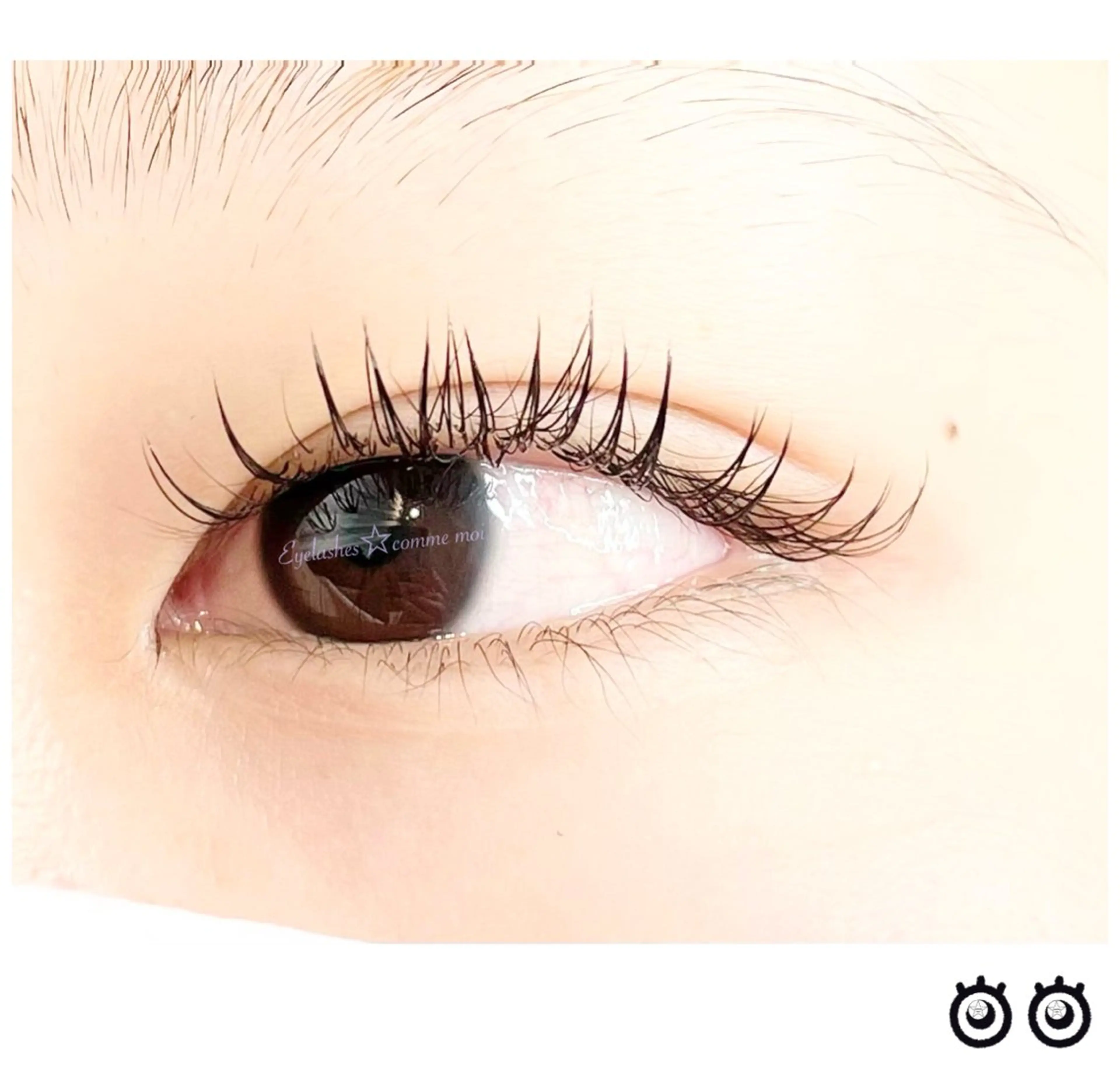 マツエク・マツパ 束感まつ毛 マツエク hair lounge comme moi所属・TOMO☆ 高島平のマツエク・マツパデザイン