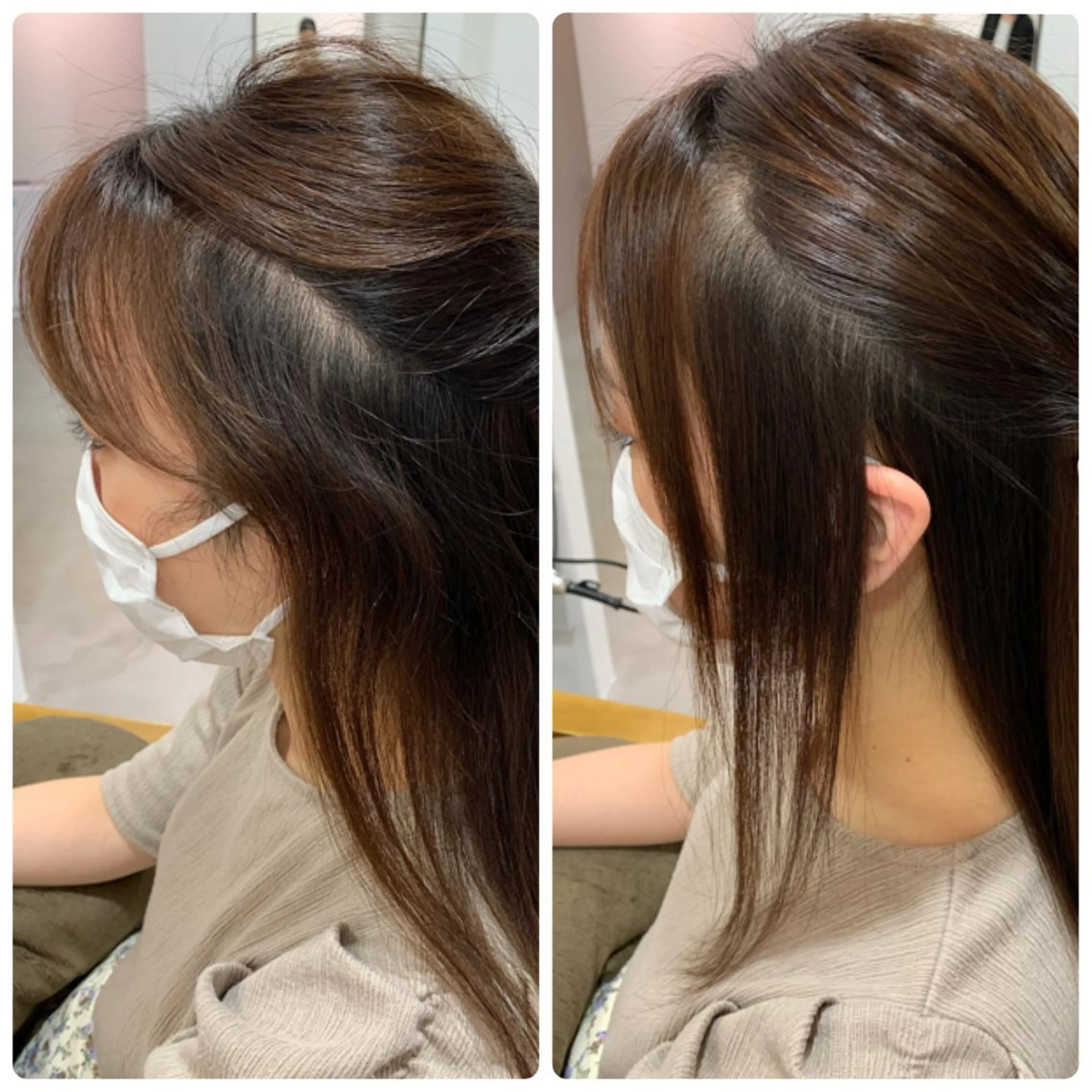 ロング パーマ 宮澤 由梨のヘアスタイル