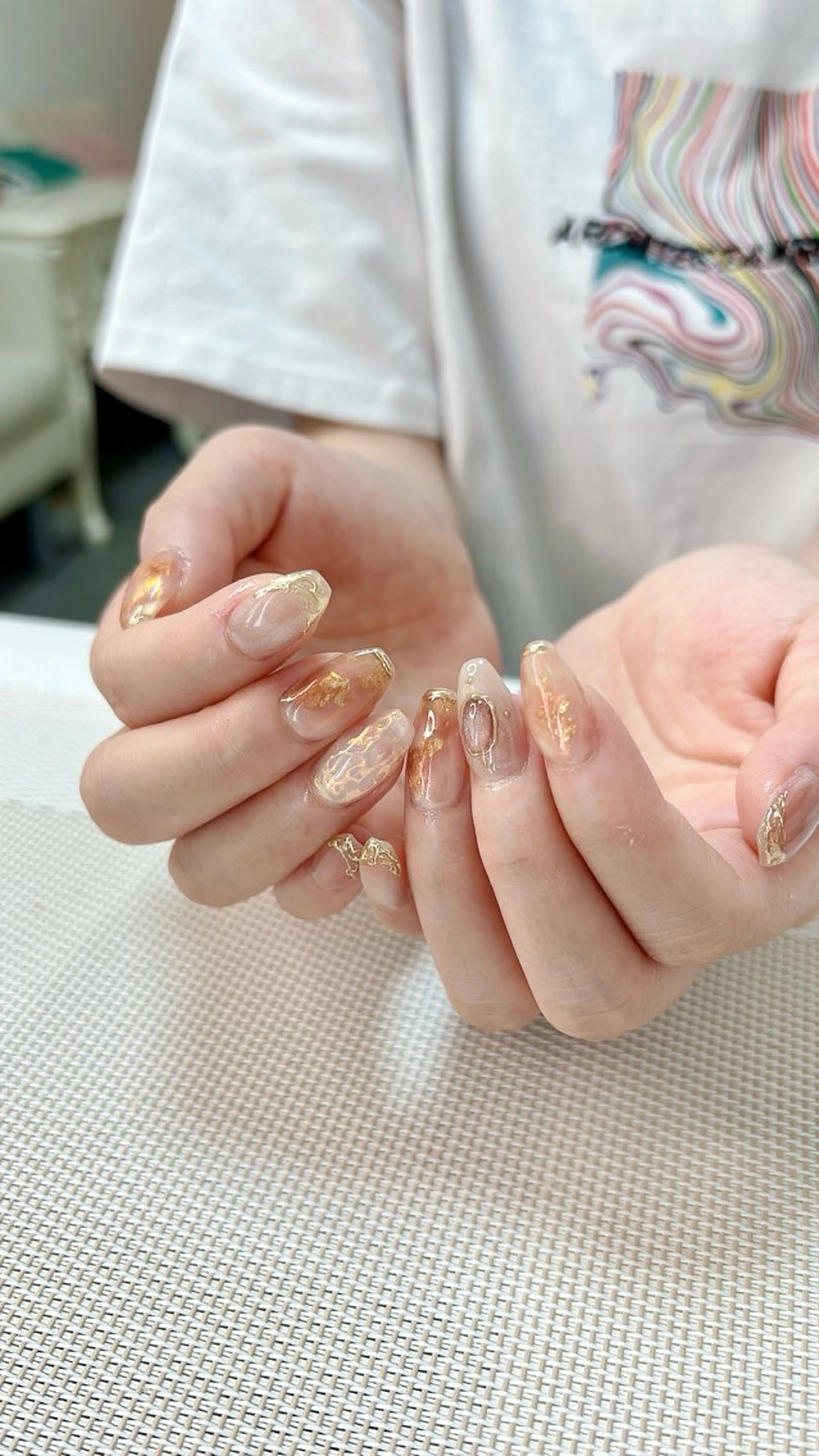 ネイル ネイルサロンD&D所属・劉 丹丹のネイルデザイン