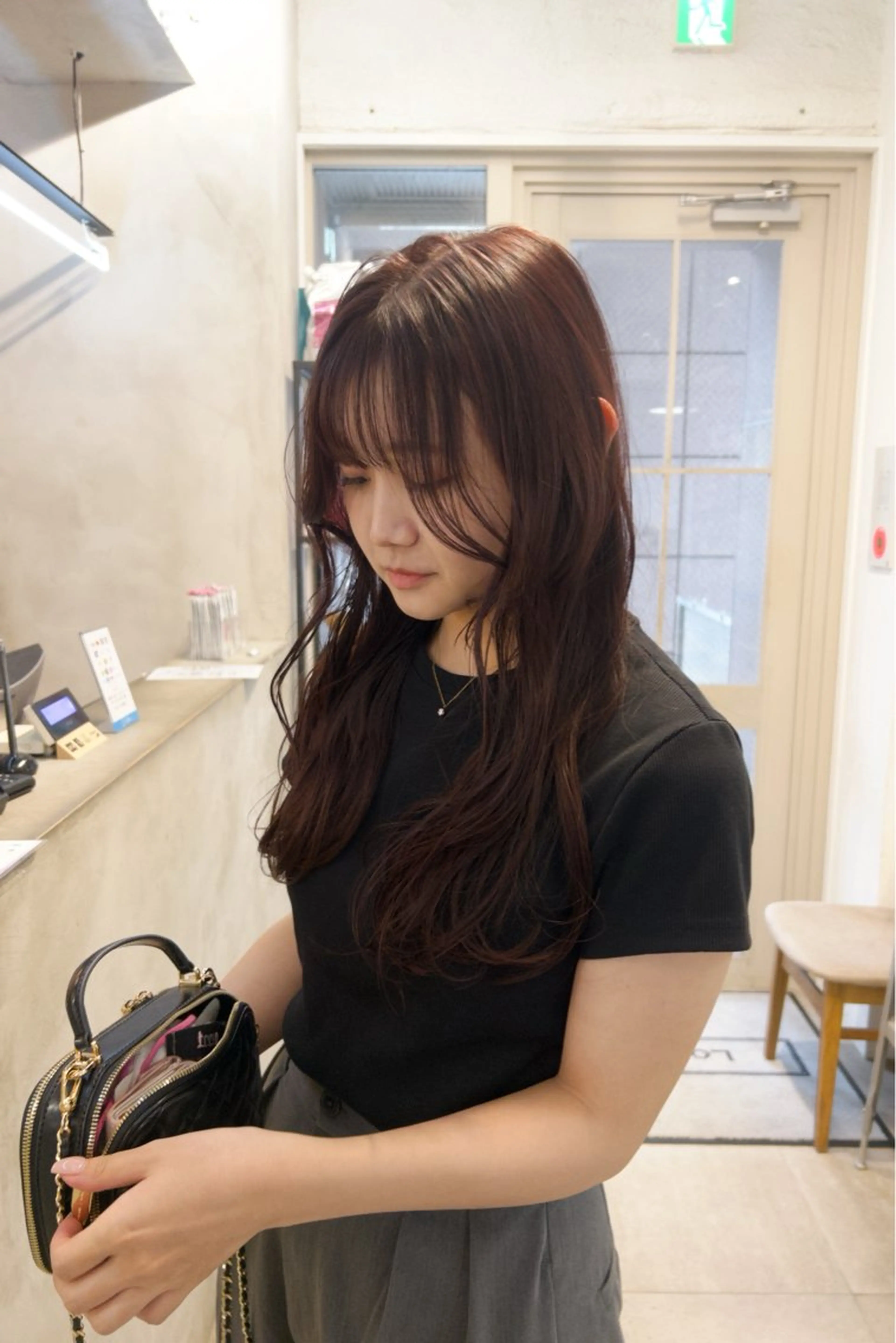 ロング カラー カット ヘアカラー トリートメント じゅわっと暖色カラー 🍊Moemiのヘアスタイル