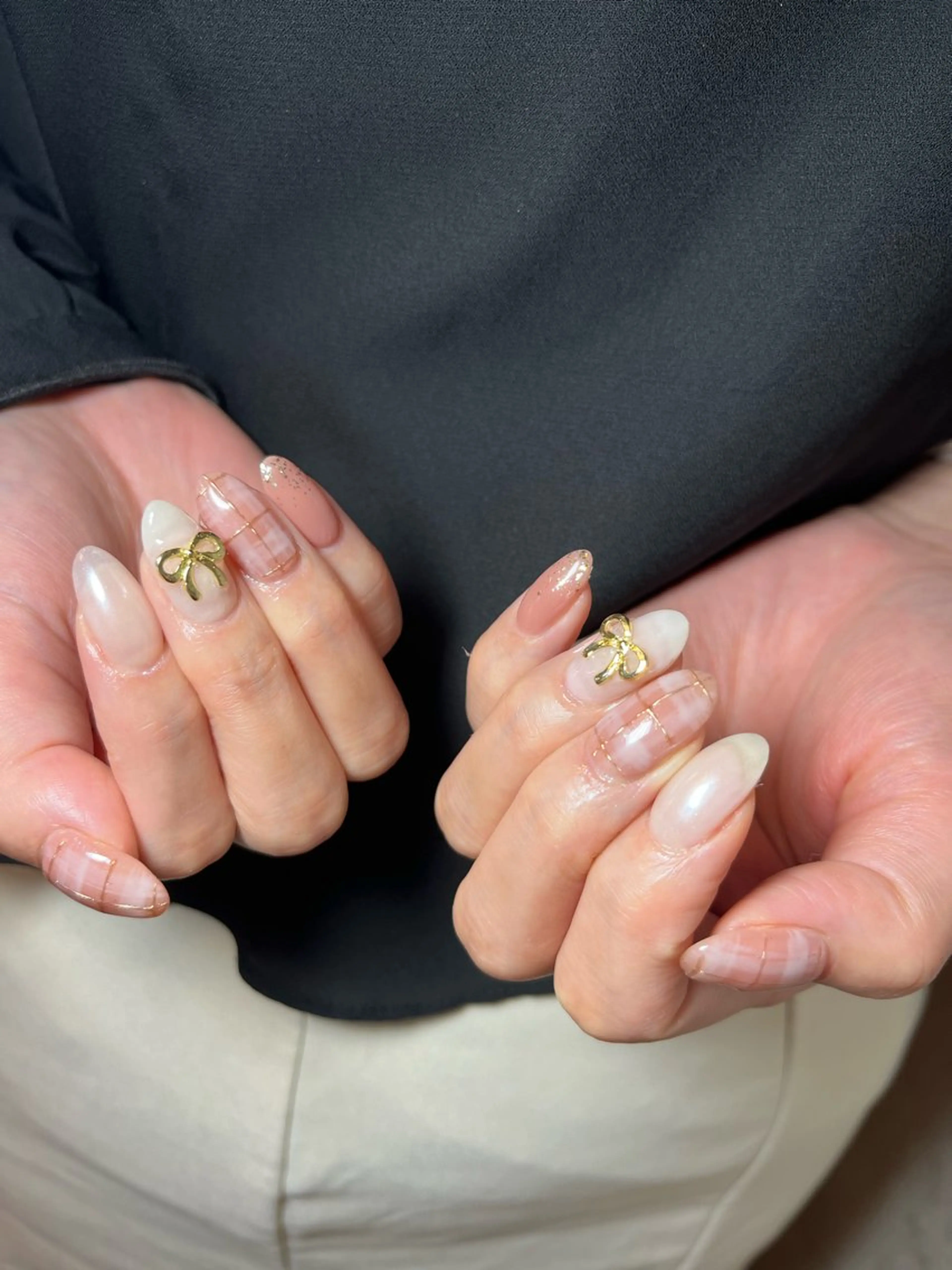 ネイル Amber21.所属・Nagahama Akariのネイルデザイン