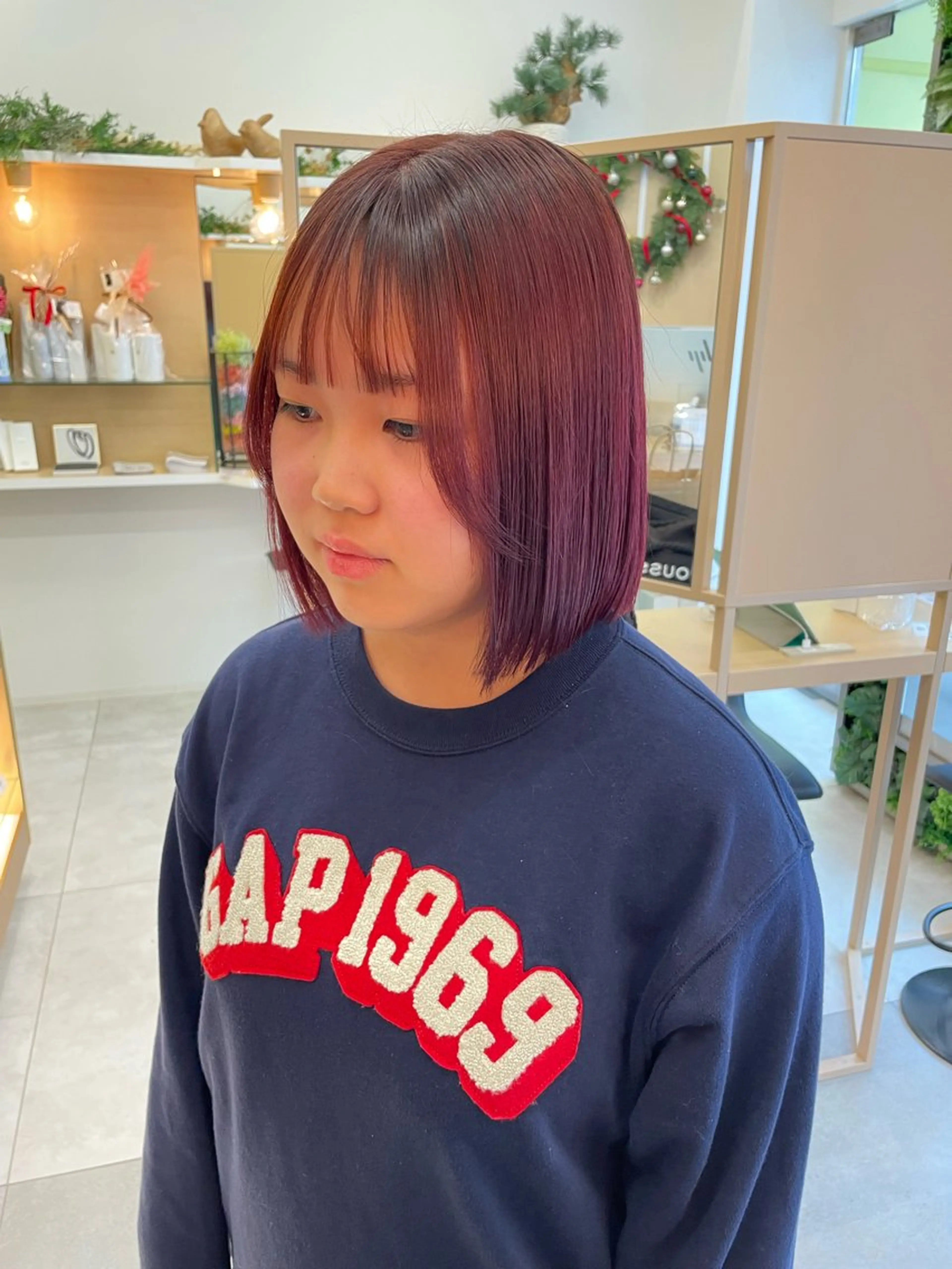 ショート カラー パーマ ヘアアレンジ 8HAIR / MAYUのヘアスタイル