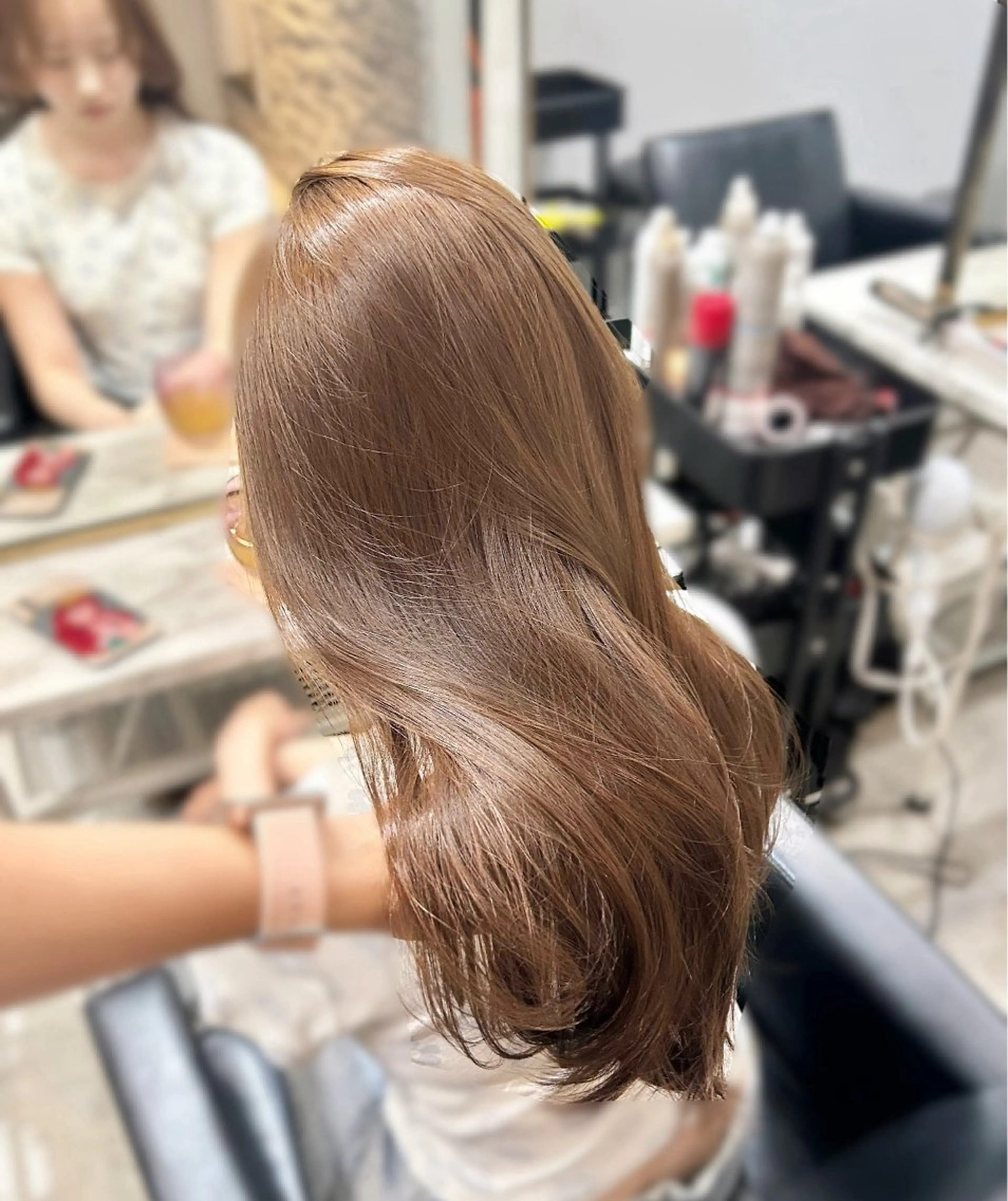 ロング カラー カット ヘアカラー トリートメント I’ve所属・💘大人可愛く💘 Natsuki❥❥❥のヘアスタイル