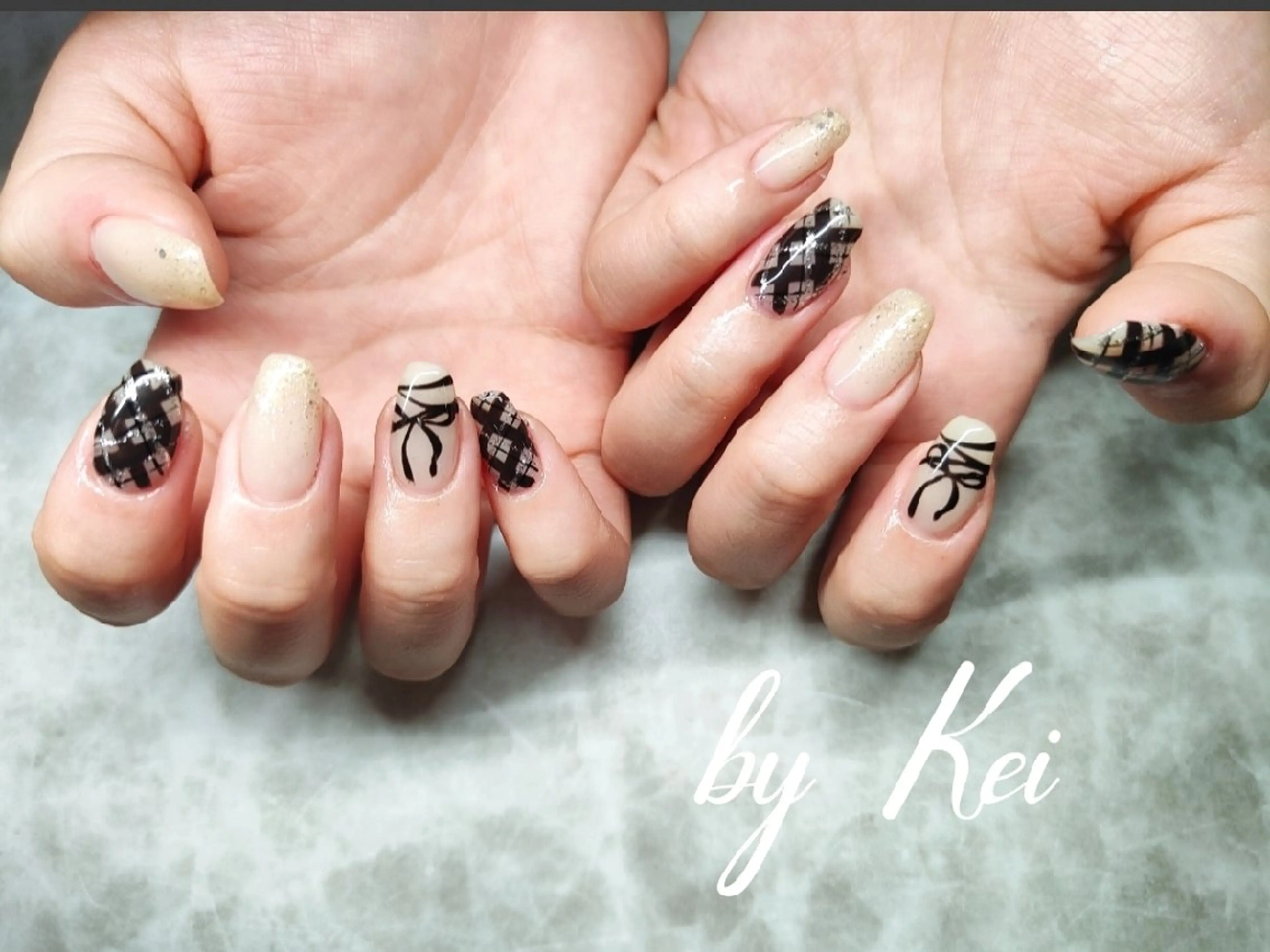 ネイル ハンドネイル 🎀 Kei 🎀のネイルデザイン
