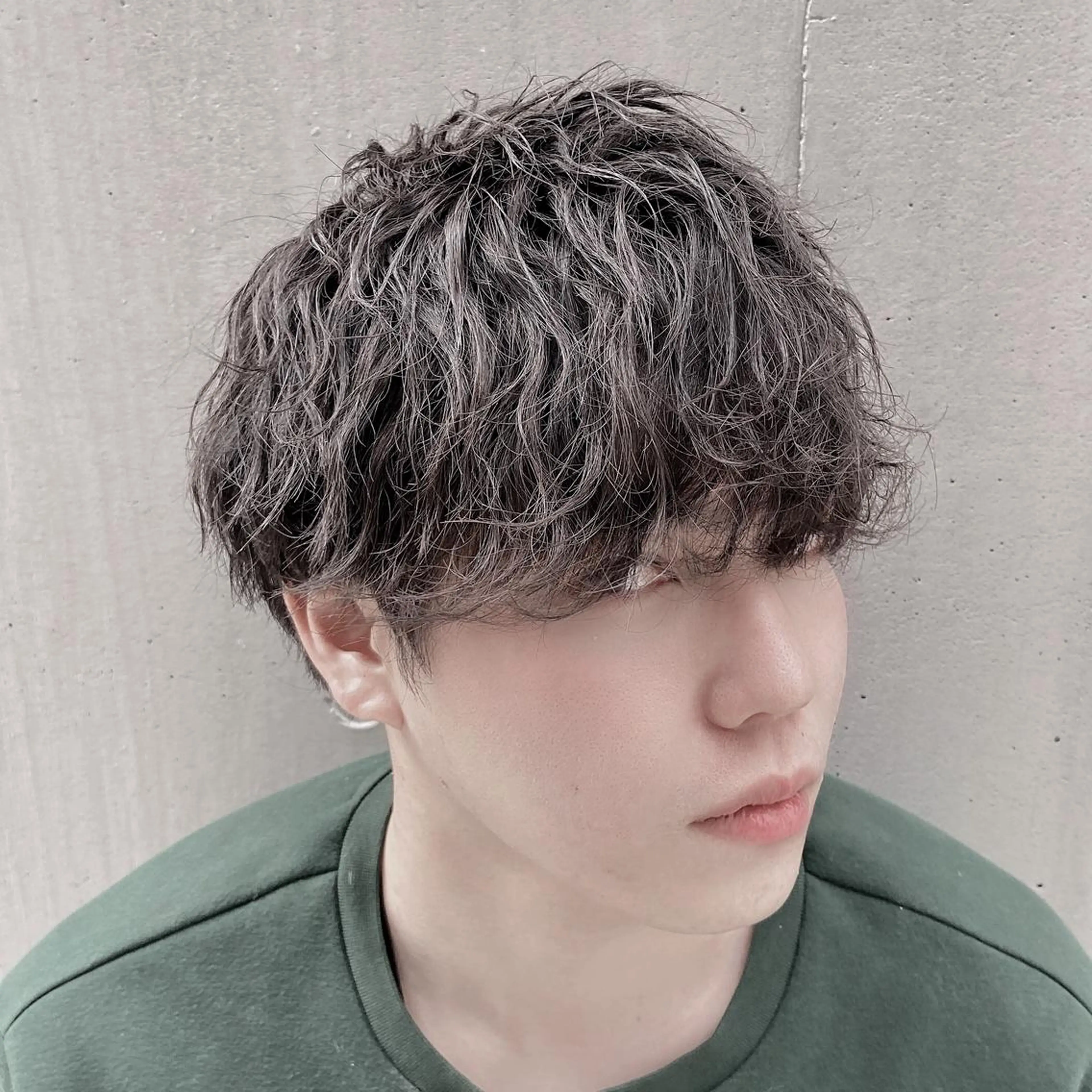 パーマ メンズ カット パーマ トリートメント メンズ縮毛矯正 ♠️店長下平隼人のヘアスタイル