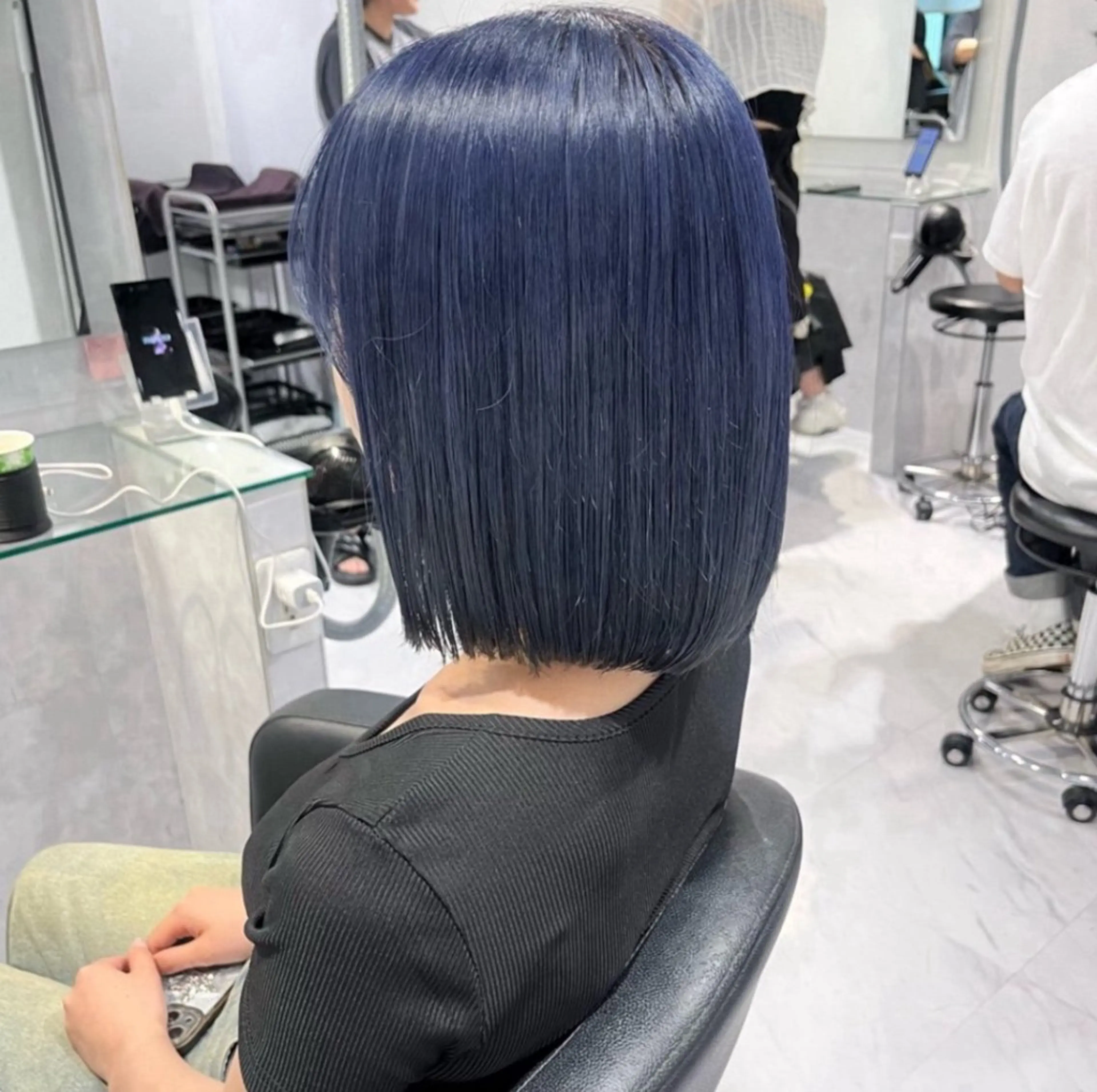 ミディアム カラー 🫧うる艶トレンド 🫧透明感カラーのヘアスタイル