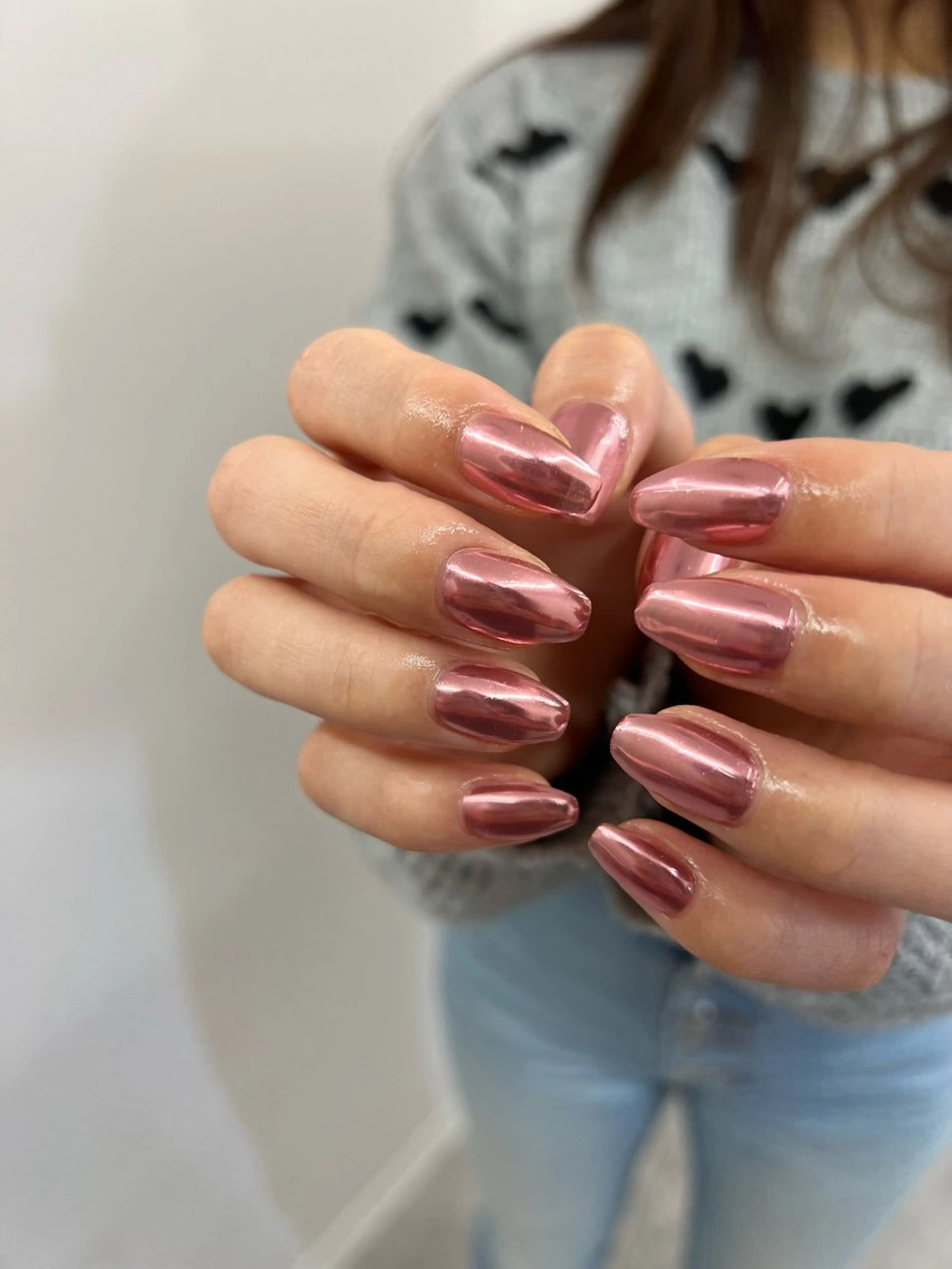 ネイル フレンチネイル ジェルネイル マグネットネイル ミラーネイル ニュアンスネイル Bana_ Nailのネイルデザイン