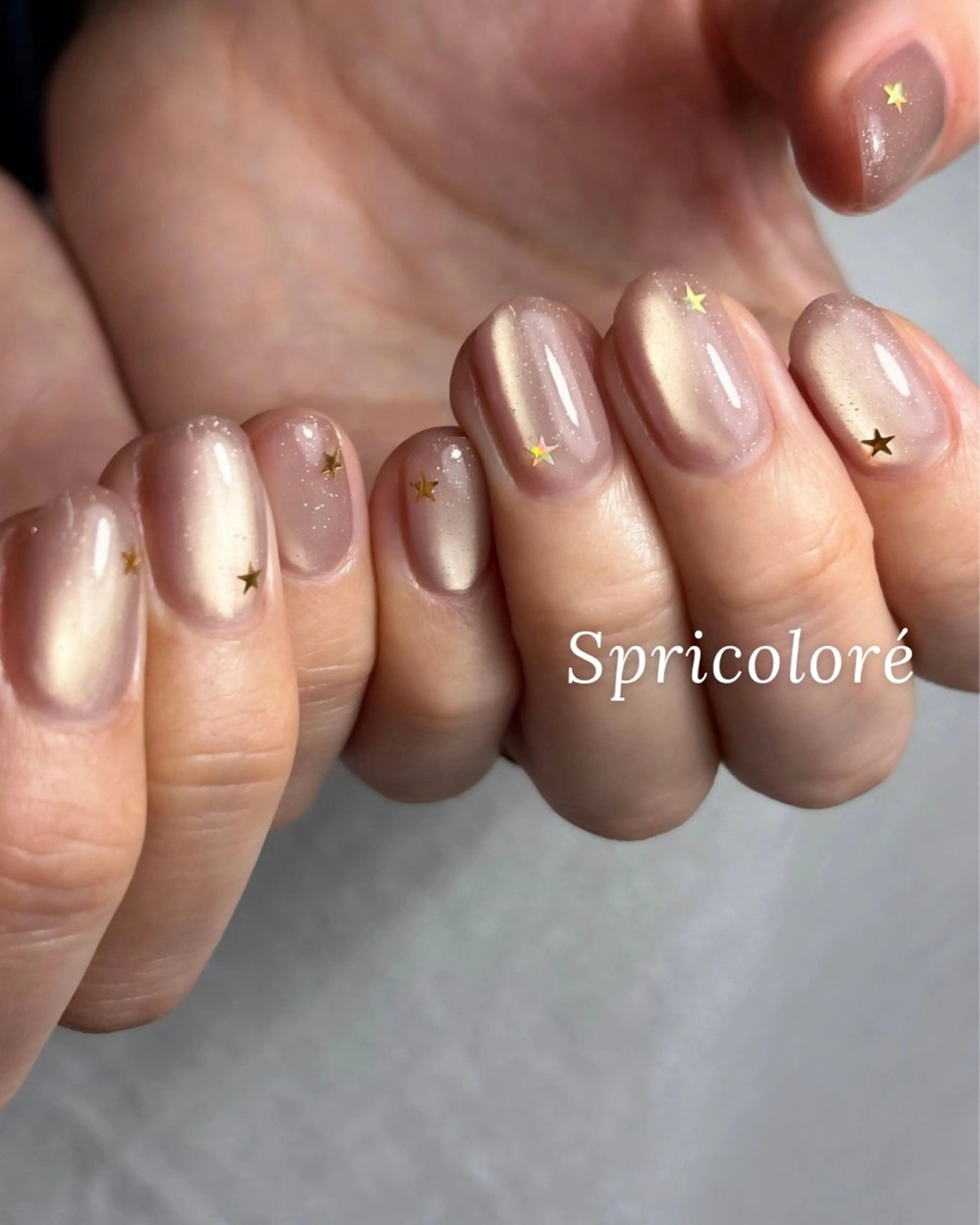 ネイル マグネットネイル Spricoloré ／harunaのネイルデザイン