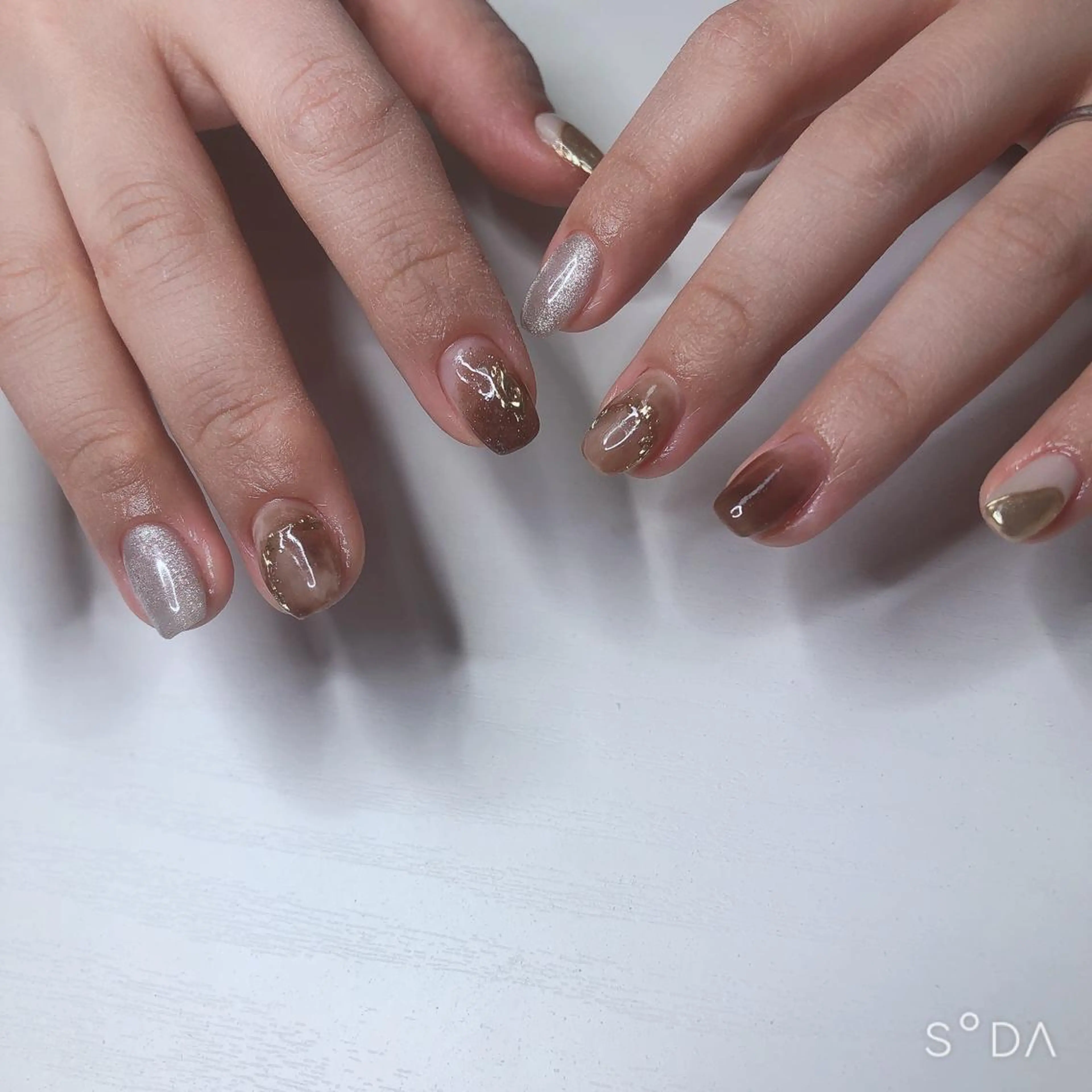ネイル ハンドネイル KaPílína nail salonのネイルデザイン