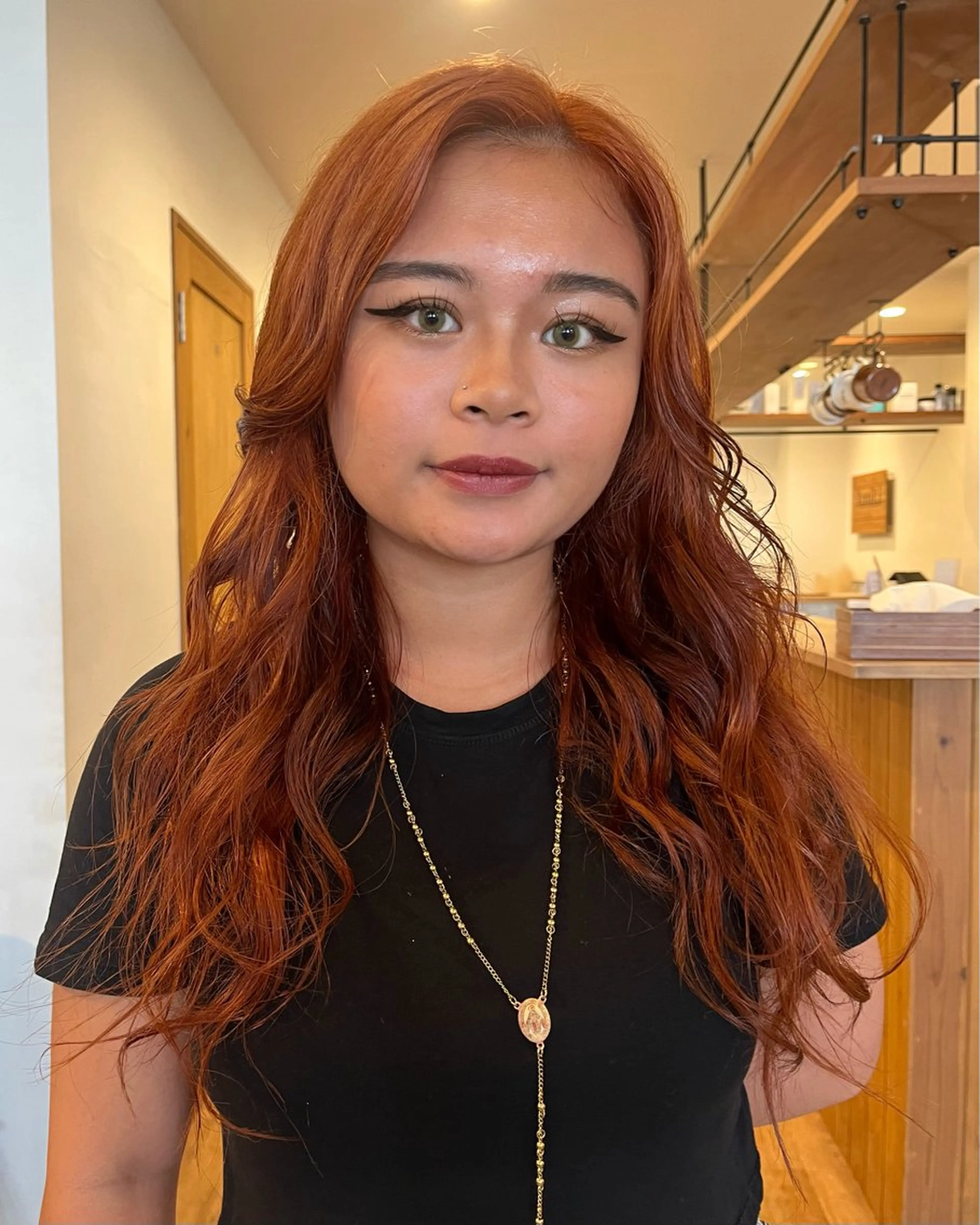 ロング カラー china/ボブ /ブリーチカラーのヘアスタイル