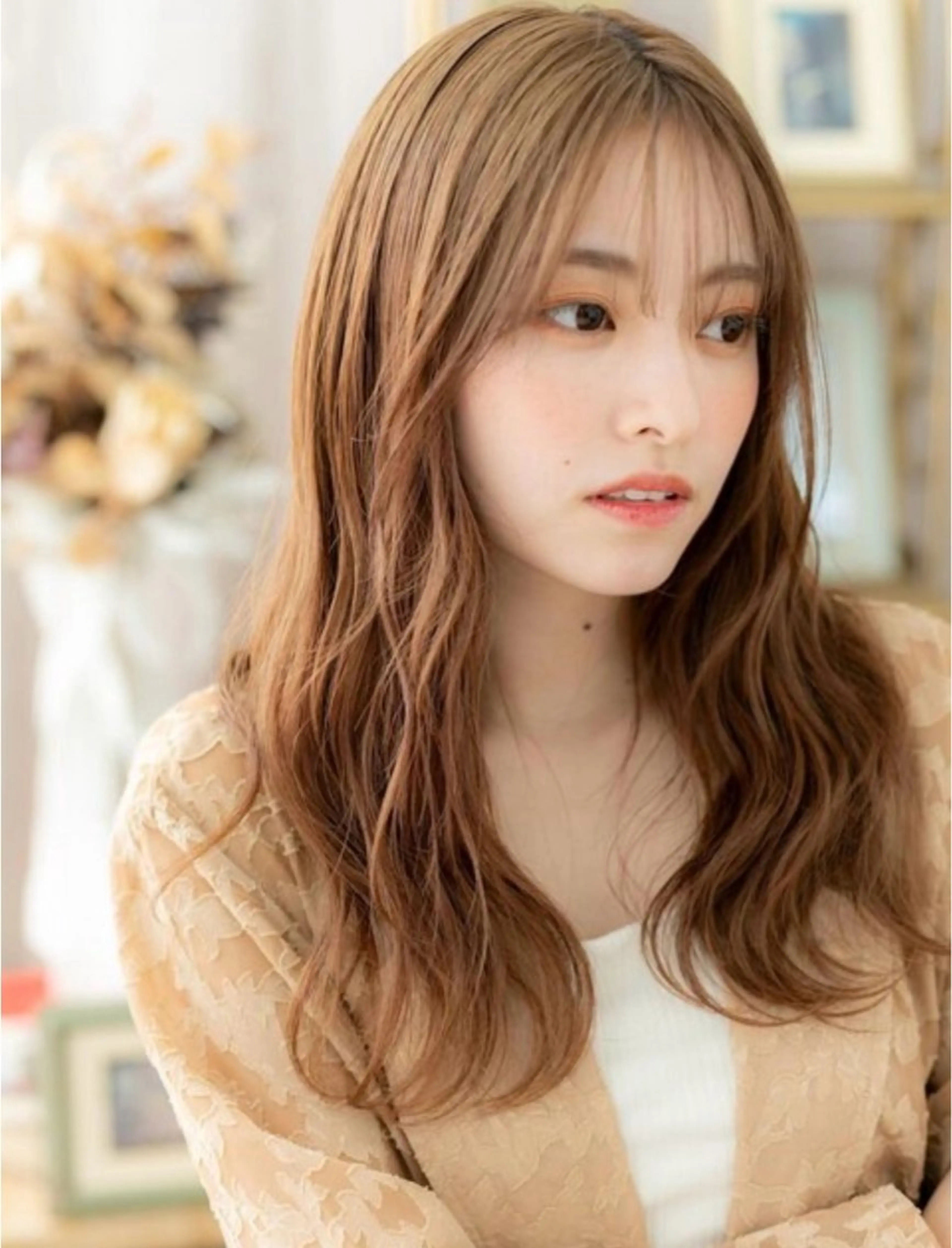 ロング パーマ カット パーマ カバーヘアブリス上尾店所属・飯田 萌友のヘアスタイル