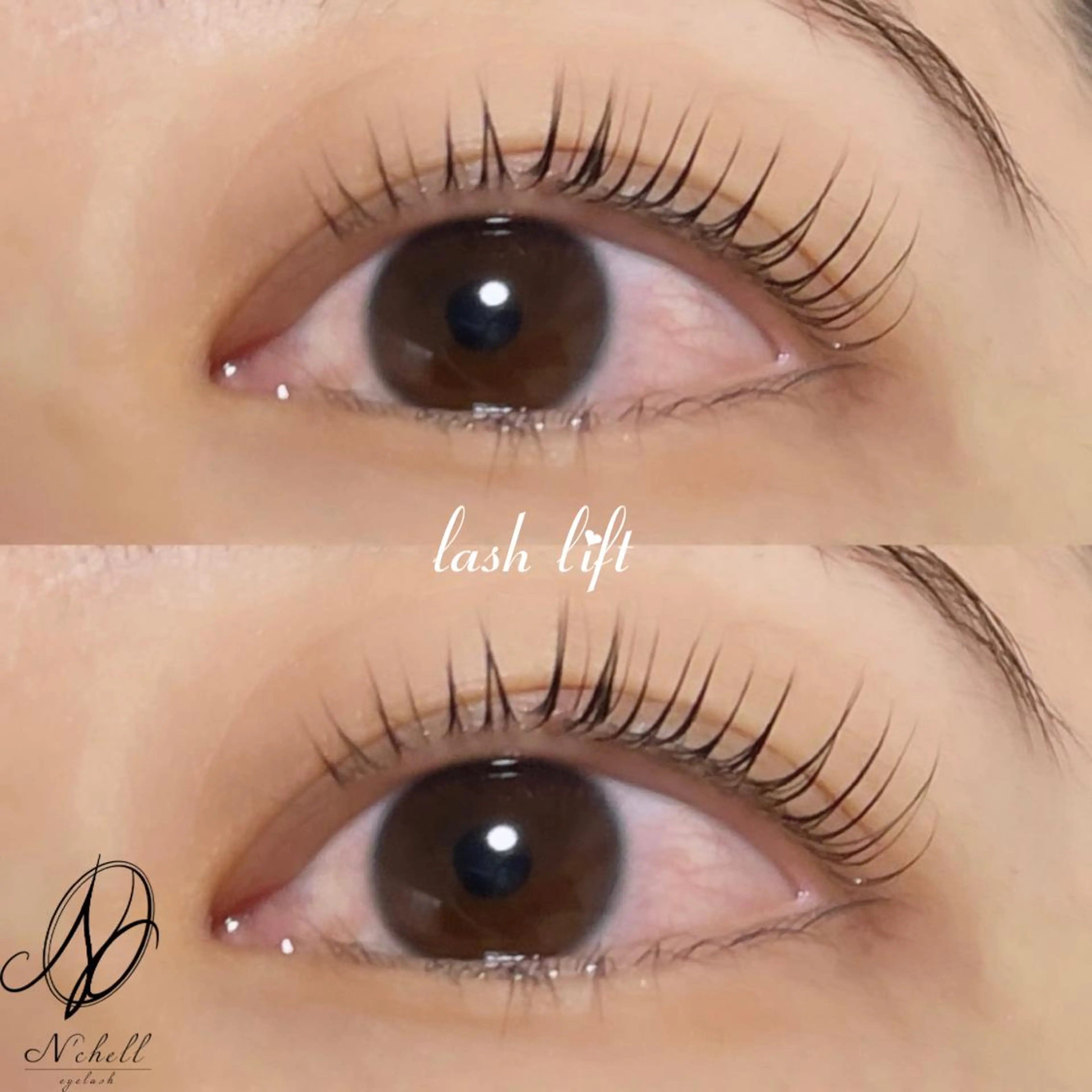 マツエク・マツパ 一重×まつ毛パーマ マツパ 大阪梅田 ナシェル Kako🦋のマツエク・マツパデザイン