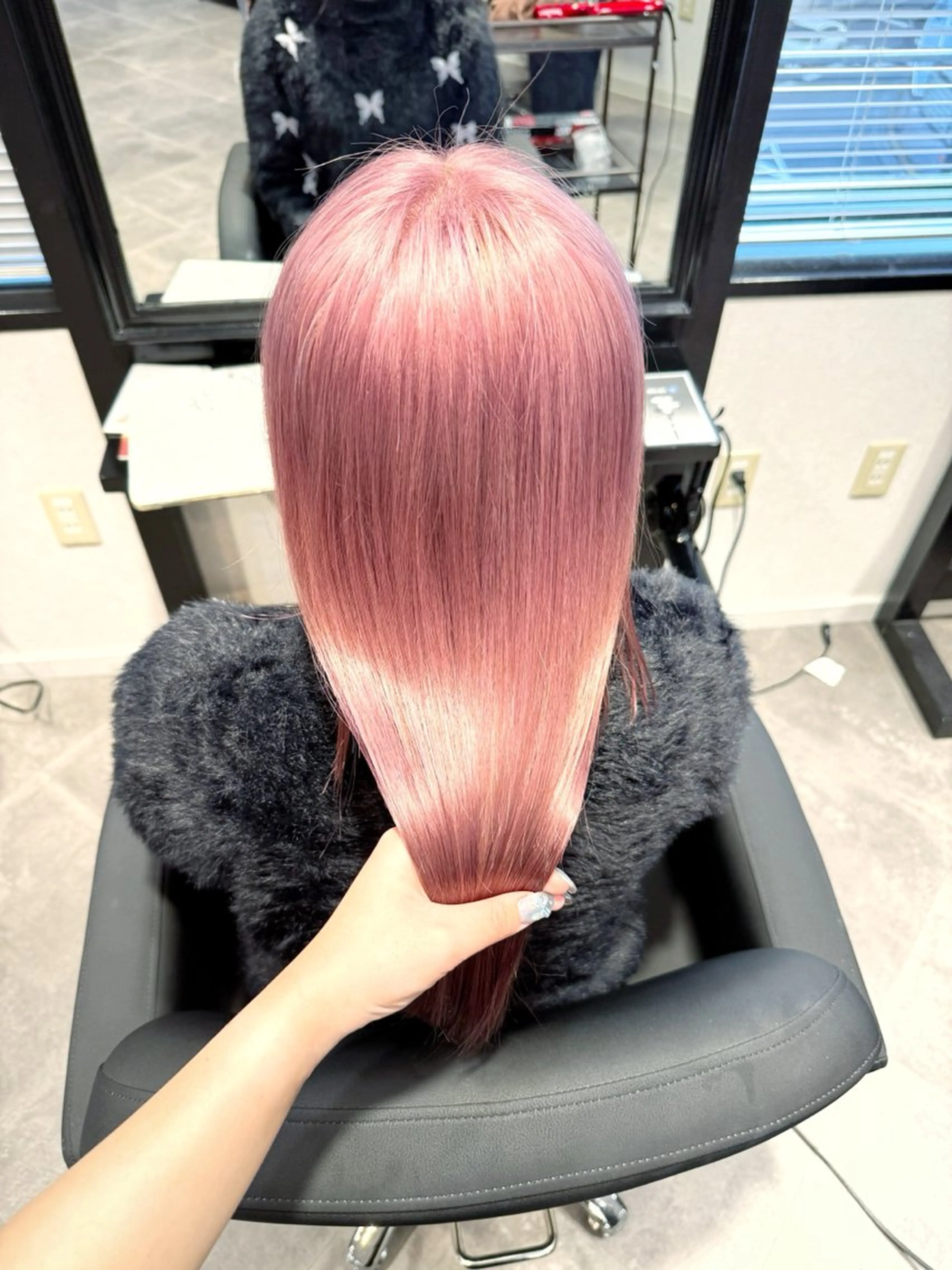 セミロング カラー カット ヘアカラー ai 梅田/暖色カラーのヘアスタイル