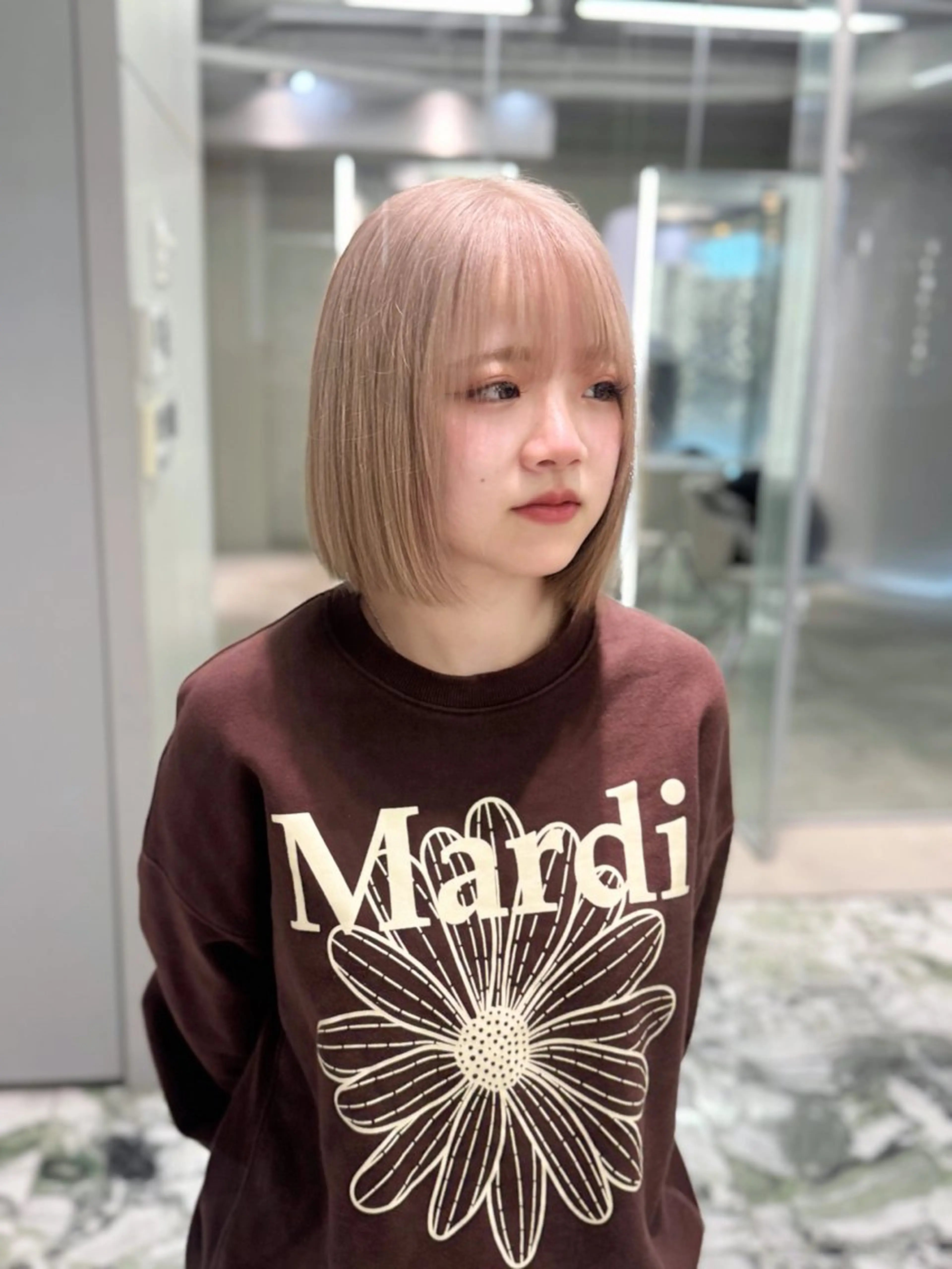 ショート ria RIHO 今年ラスト出勤是非！のヘアスタイル