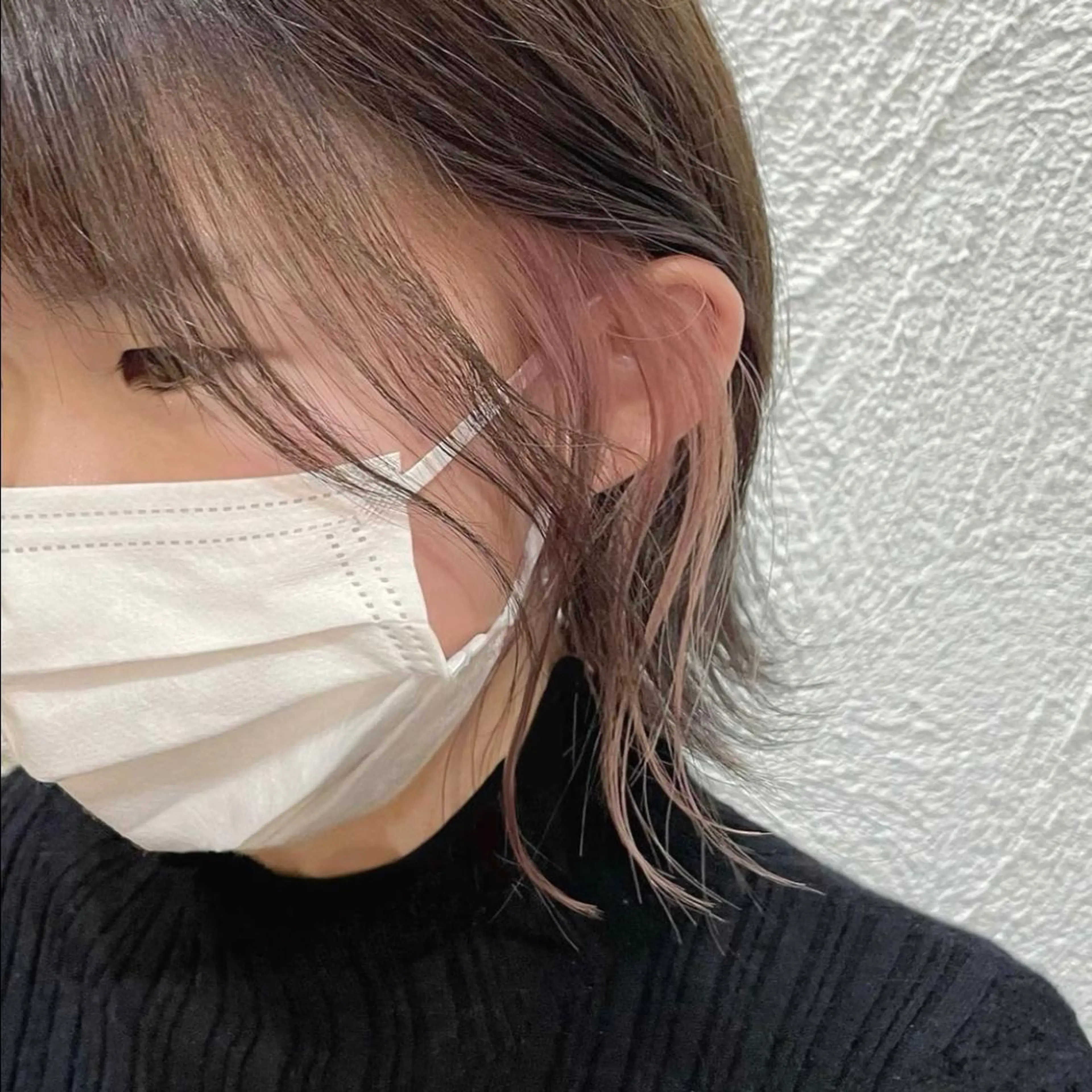 ショート カラー ピンクカラー ete所属・Rina 𓍯のヘアスタイル