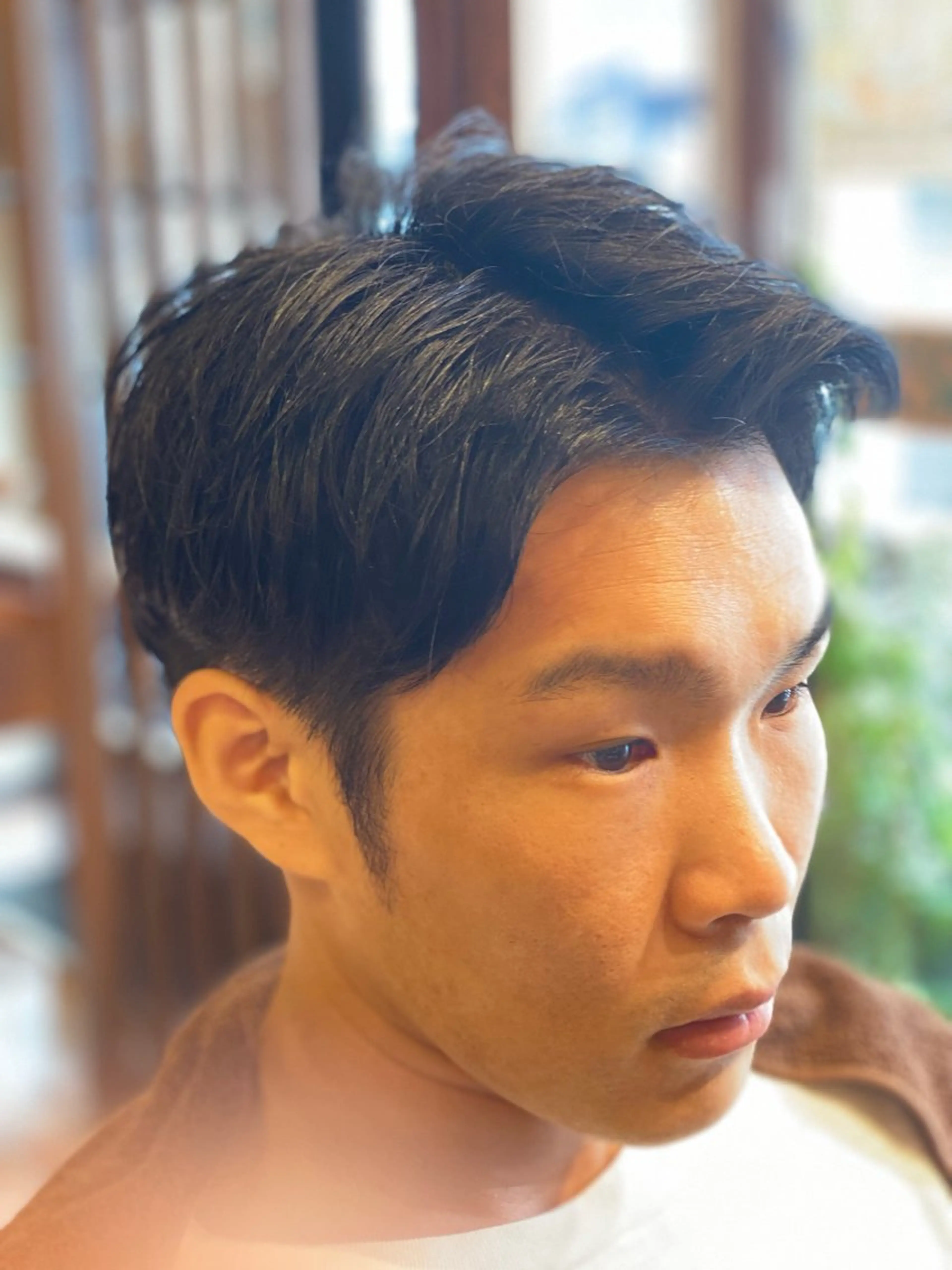 ショート メンズ ツーブロック 西村 和真のヘアスタイル