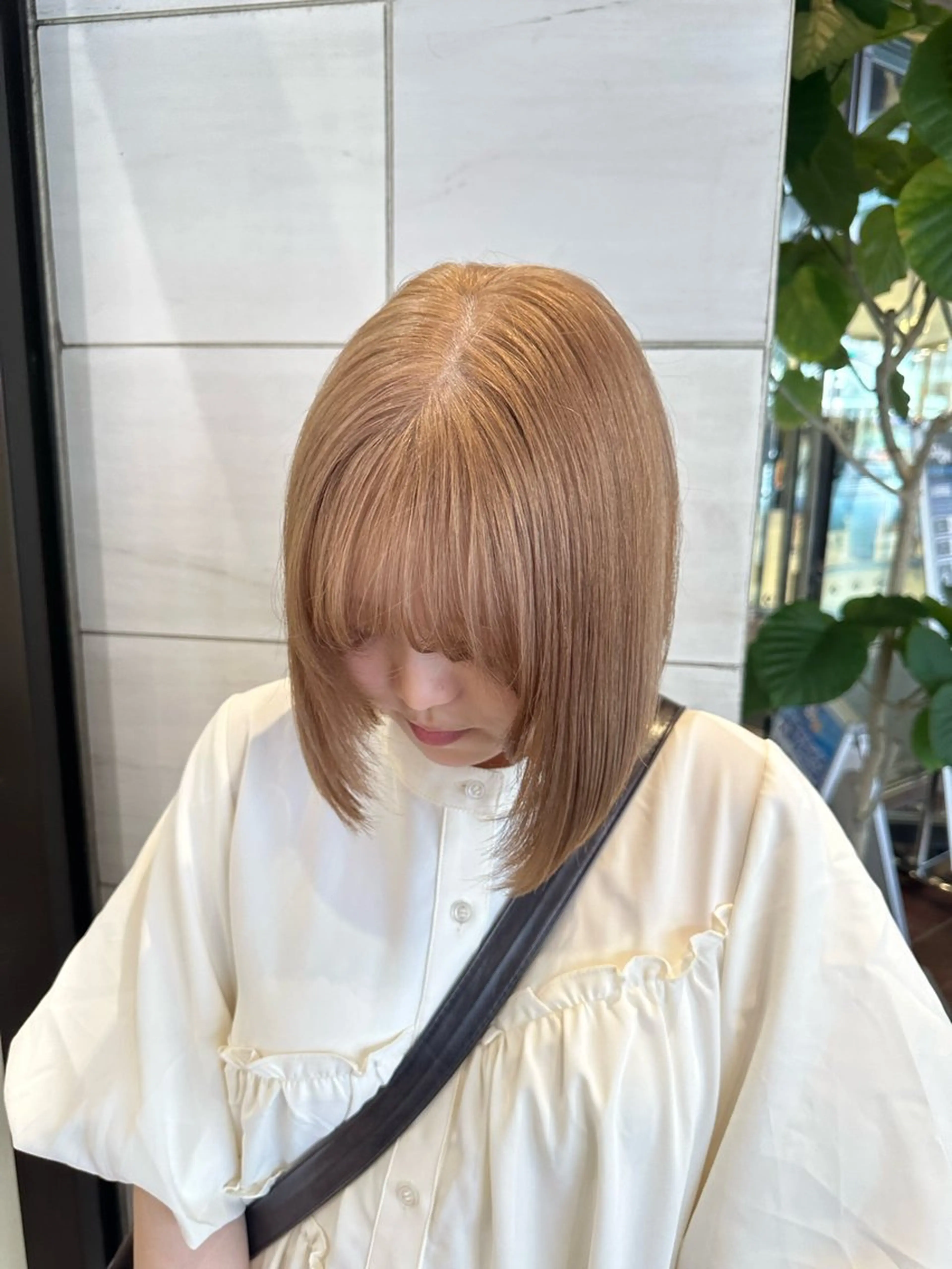 ショート カラー ヘアカラー トリートメント ハイトーン/ブリーチ カラー/SHOGOのヘアスタイル