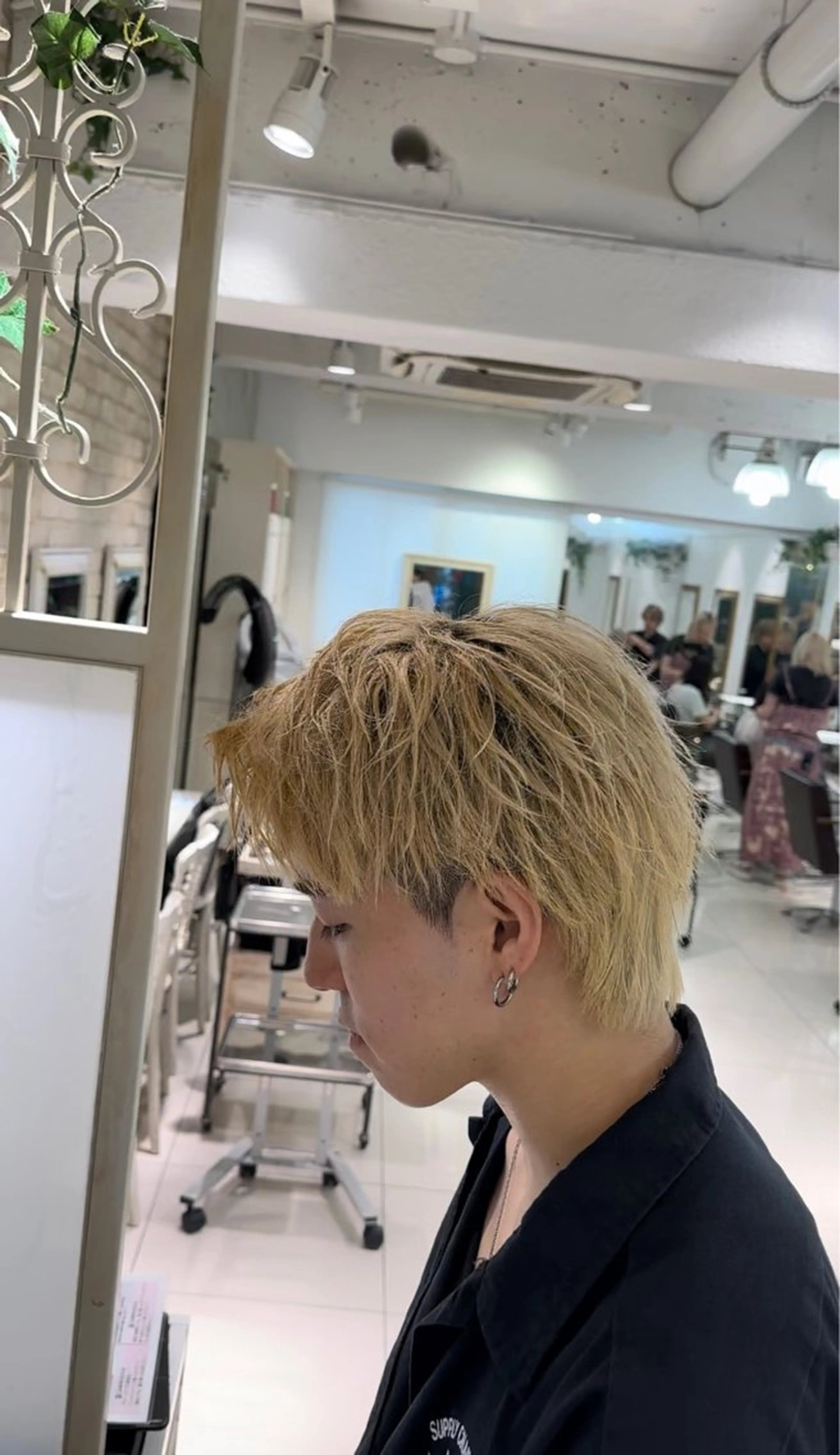 メンズ SALOWIN渋谷caldo店B1所属・岐津公太 メンズ縮毛矯正のプロのヘアスタイル