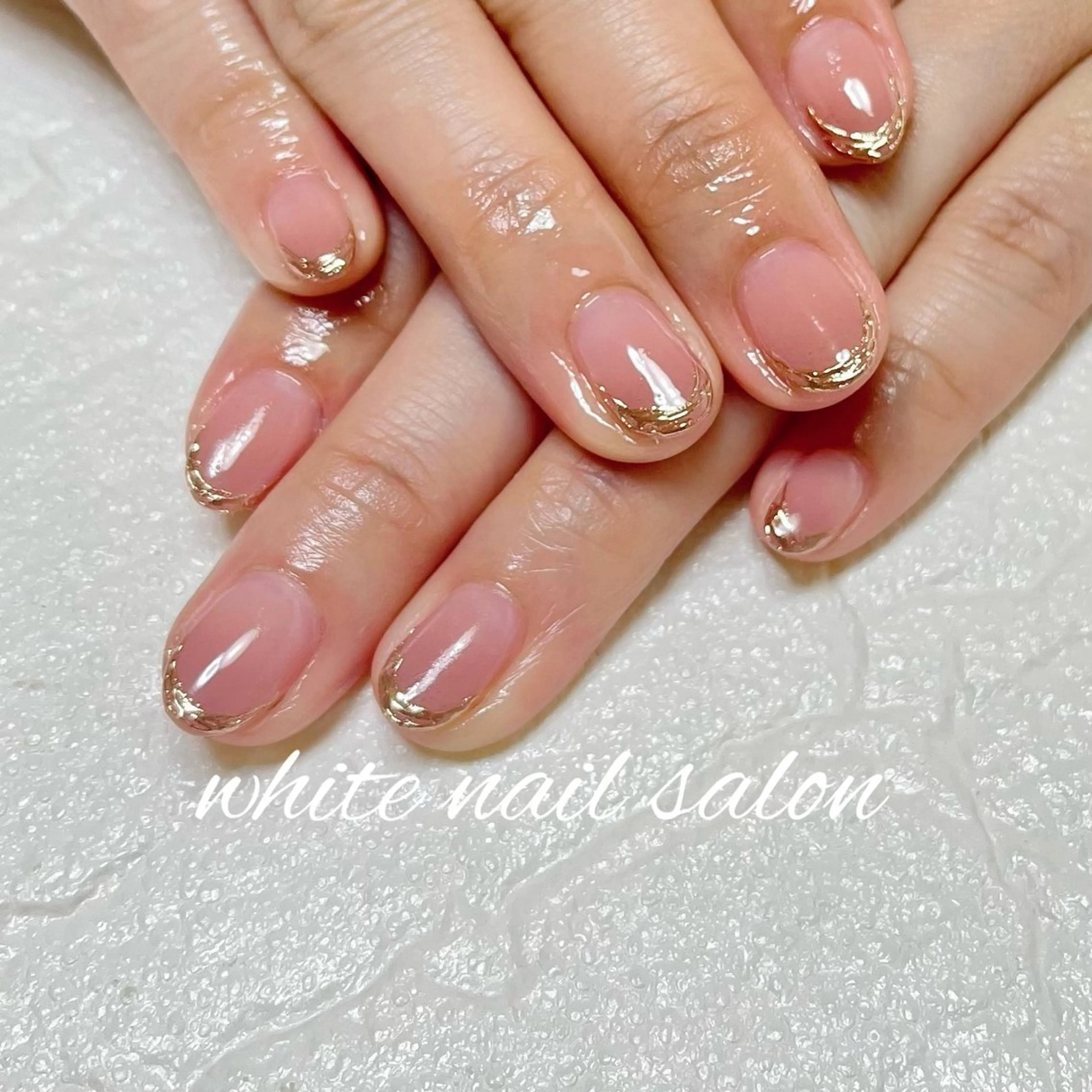 ネイル 持ち込み ハンドネイル white nail salonのネイルデザイン