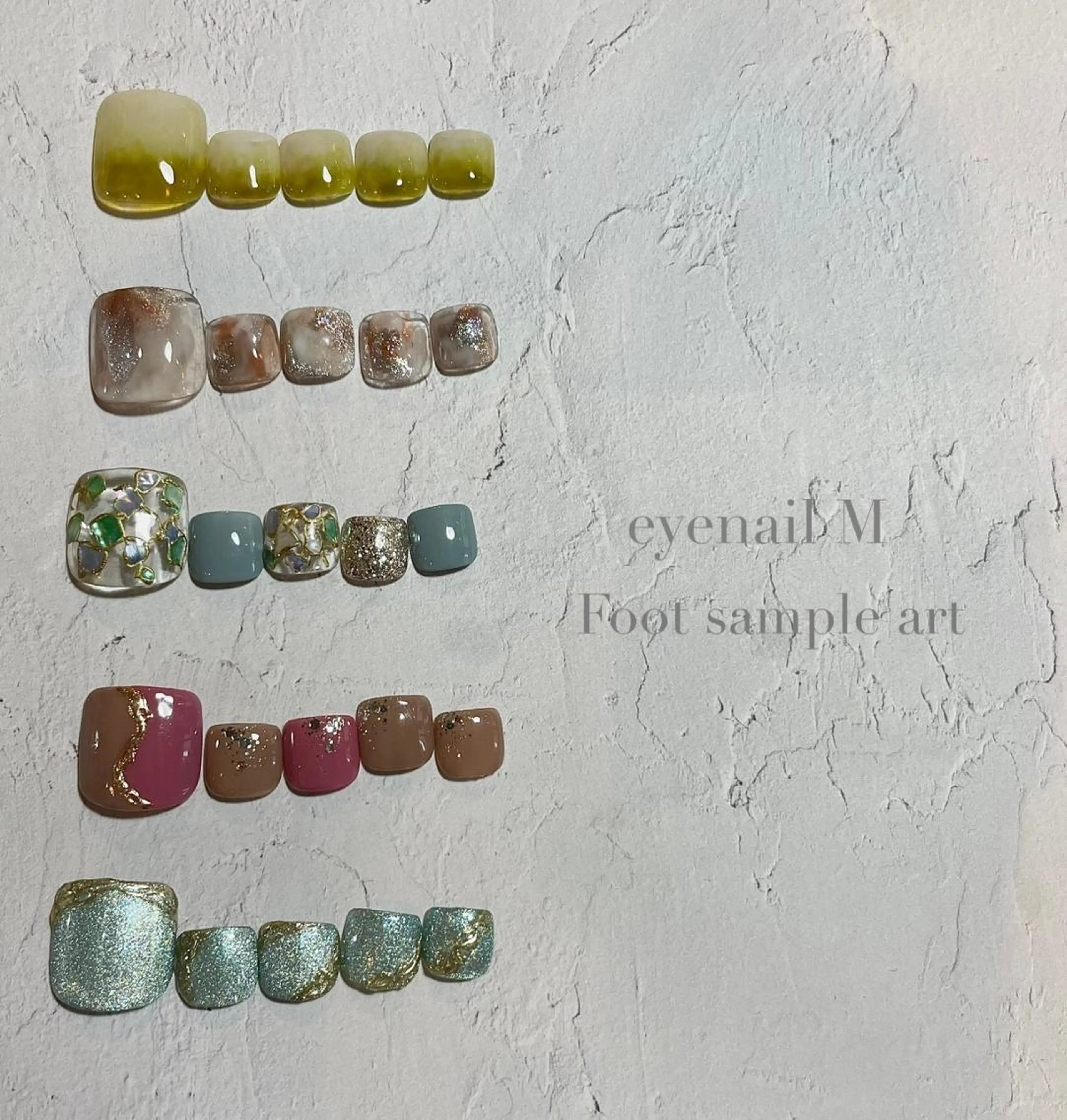 ネイル フットネイル miki 🌿のネイルデザイン