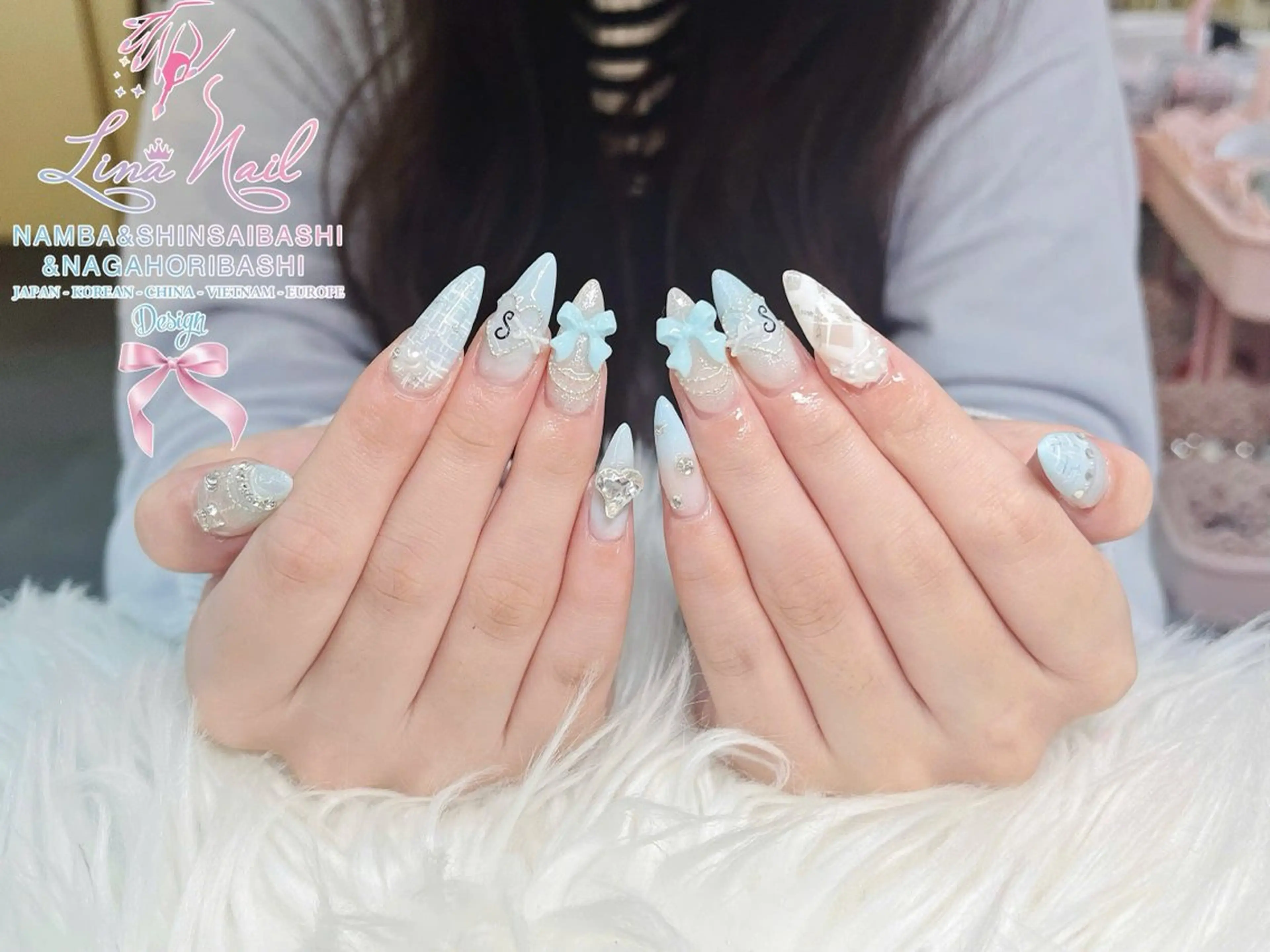 ネイル フットネイル ジェルネイル 持ち込み ネイルチップ ハンドネイル リナネイル 長堀橋店／東心斎橋店のネイルデザイン