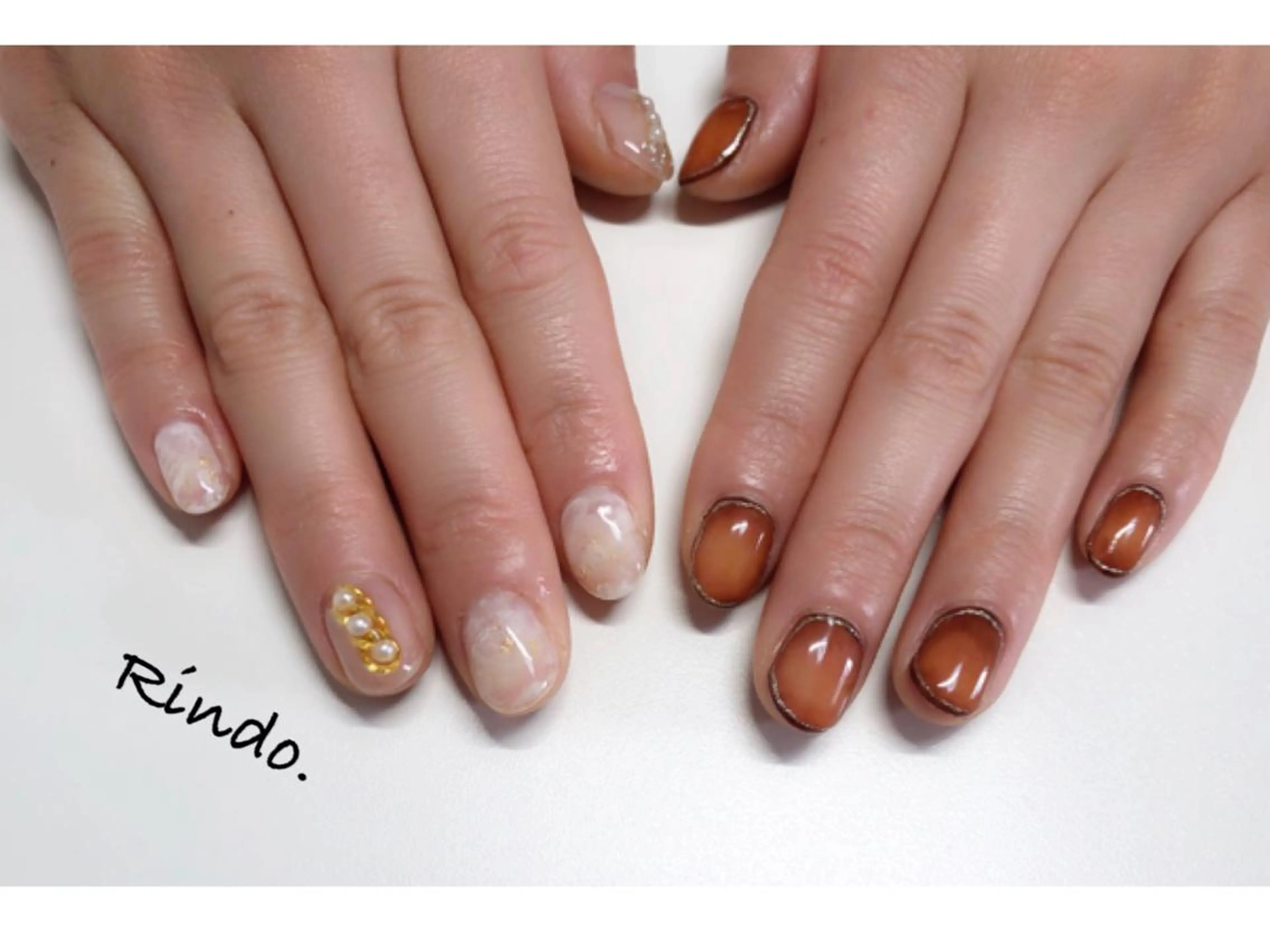 ネイル グラデーション ハンドネイル Rindo.ネイル ♡耳つぼジュエリーのその他イメージ