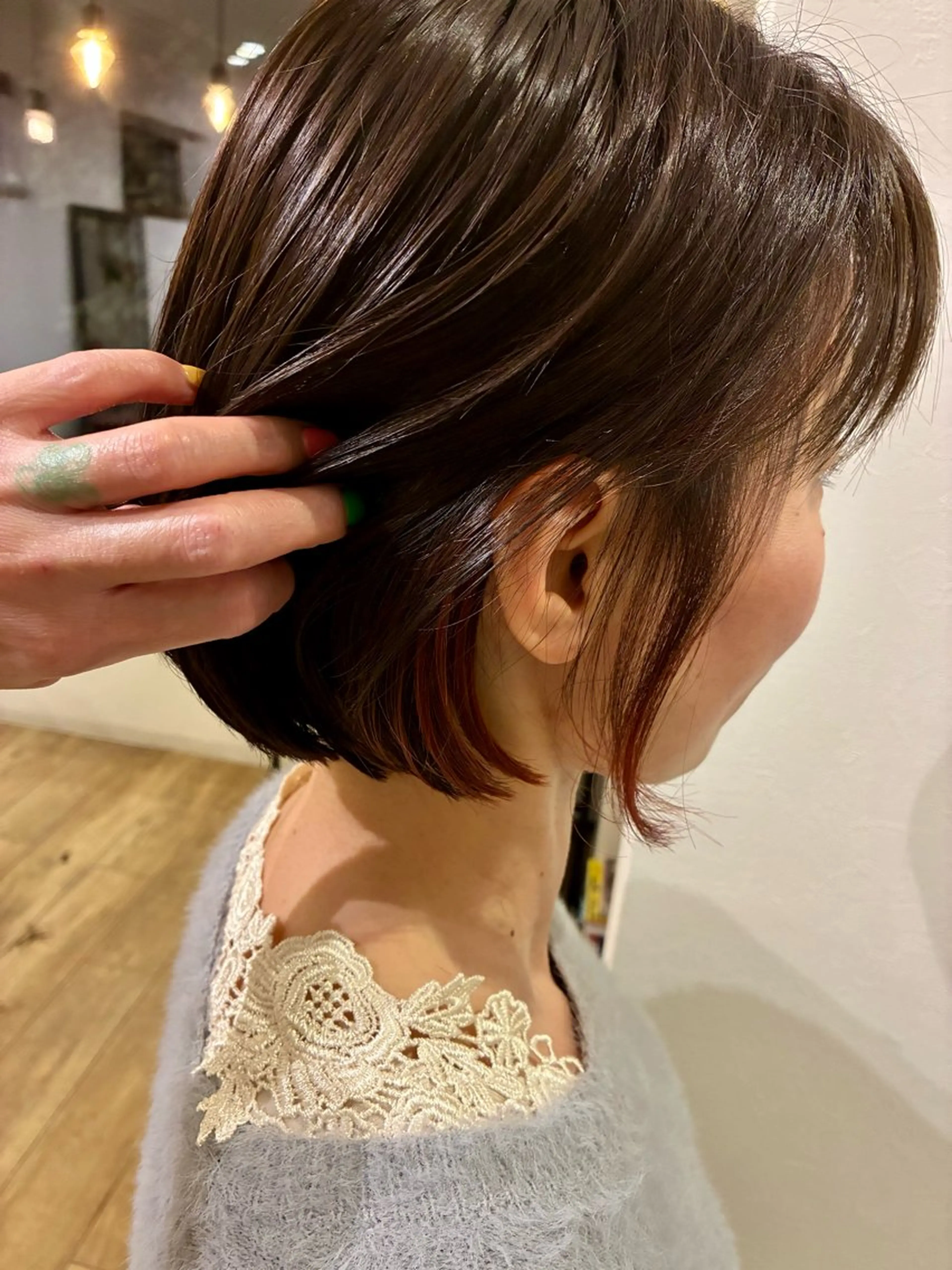 ショート カラー 清水 美香のヘアスタイル