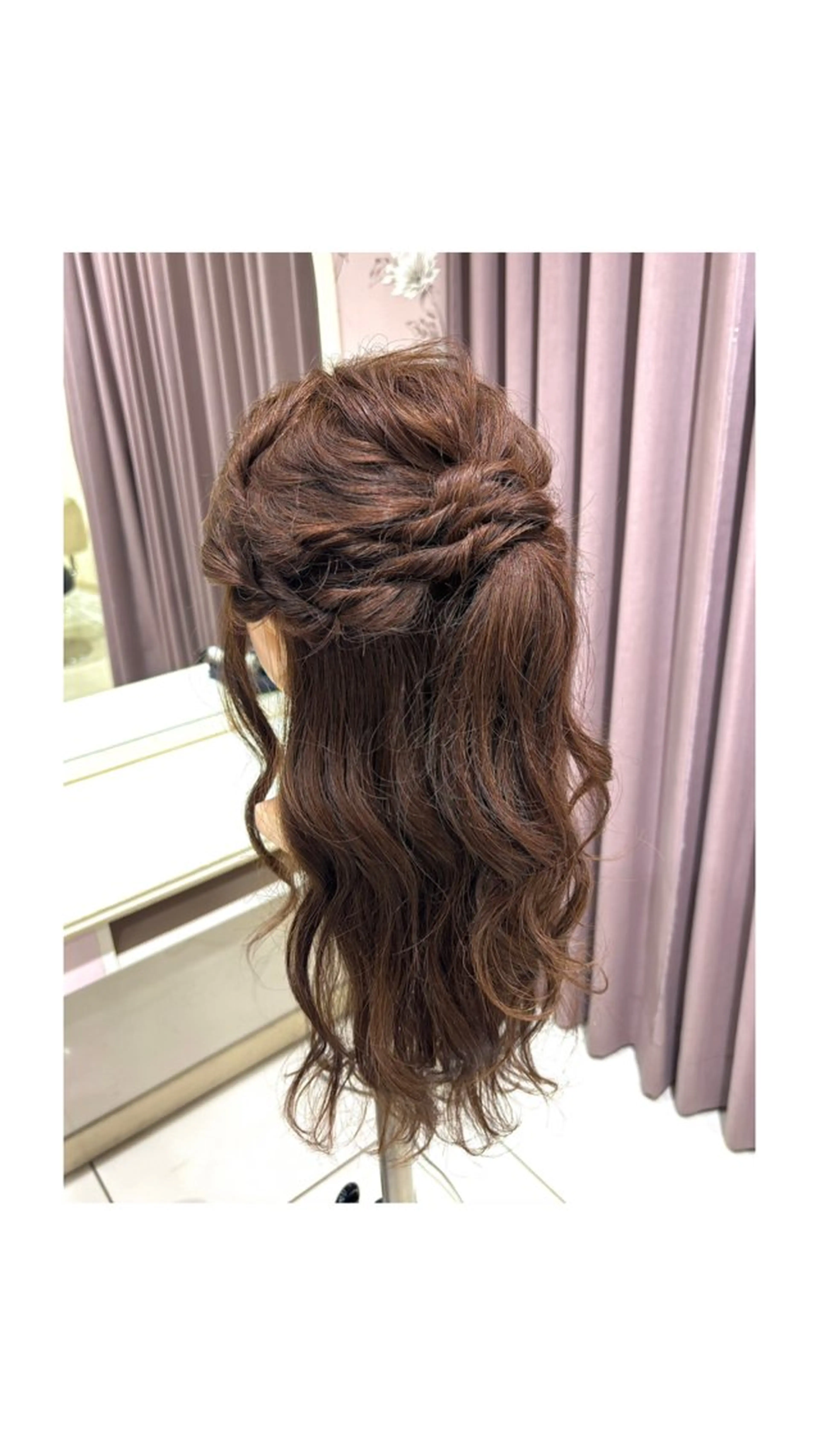 ロング ヘアアレンジ Ash志木南口店／ まおのヘアスタイル