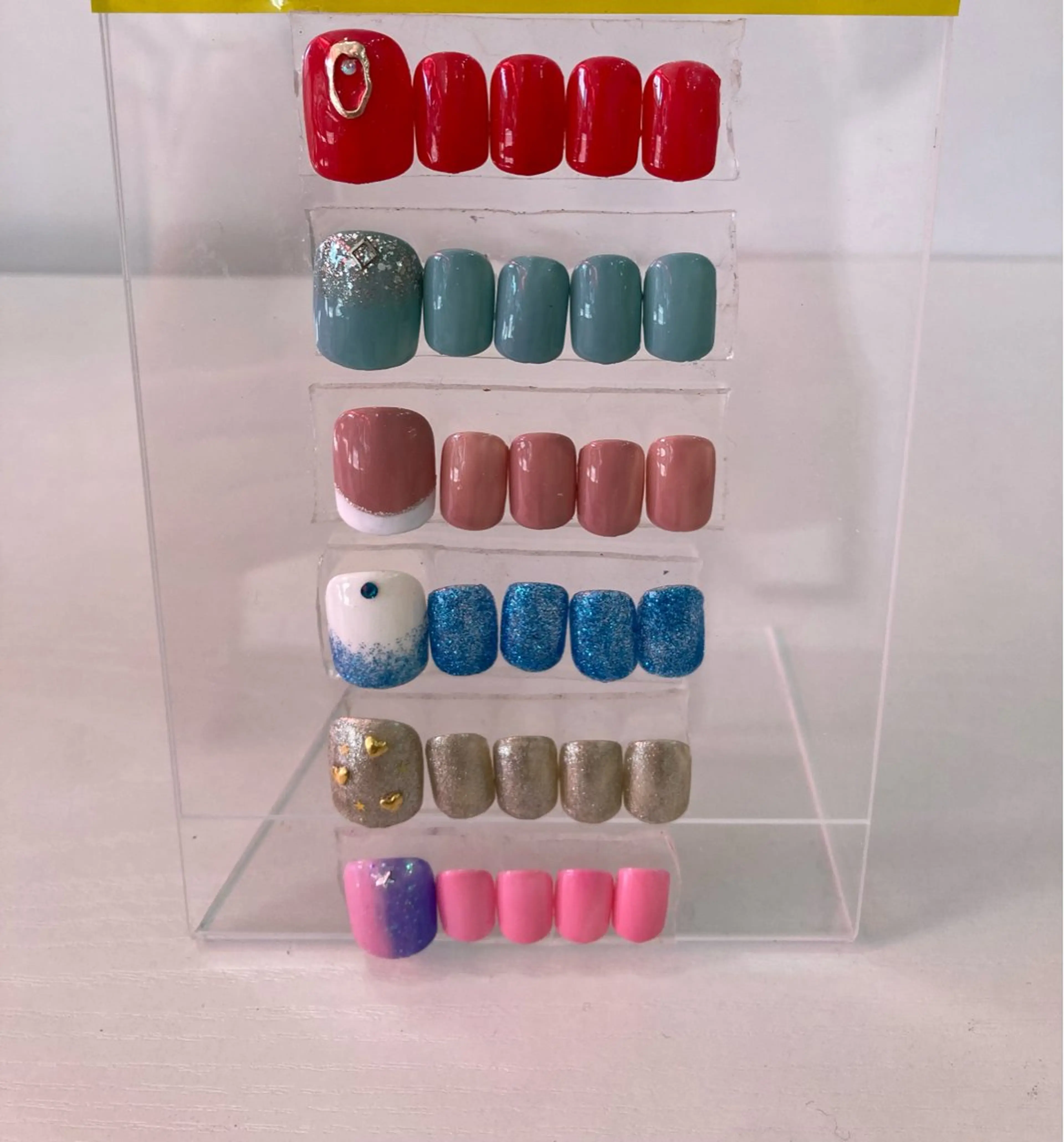 オフあり　親指アート(メンズ可)の写真