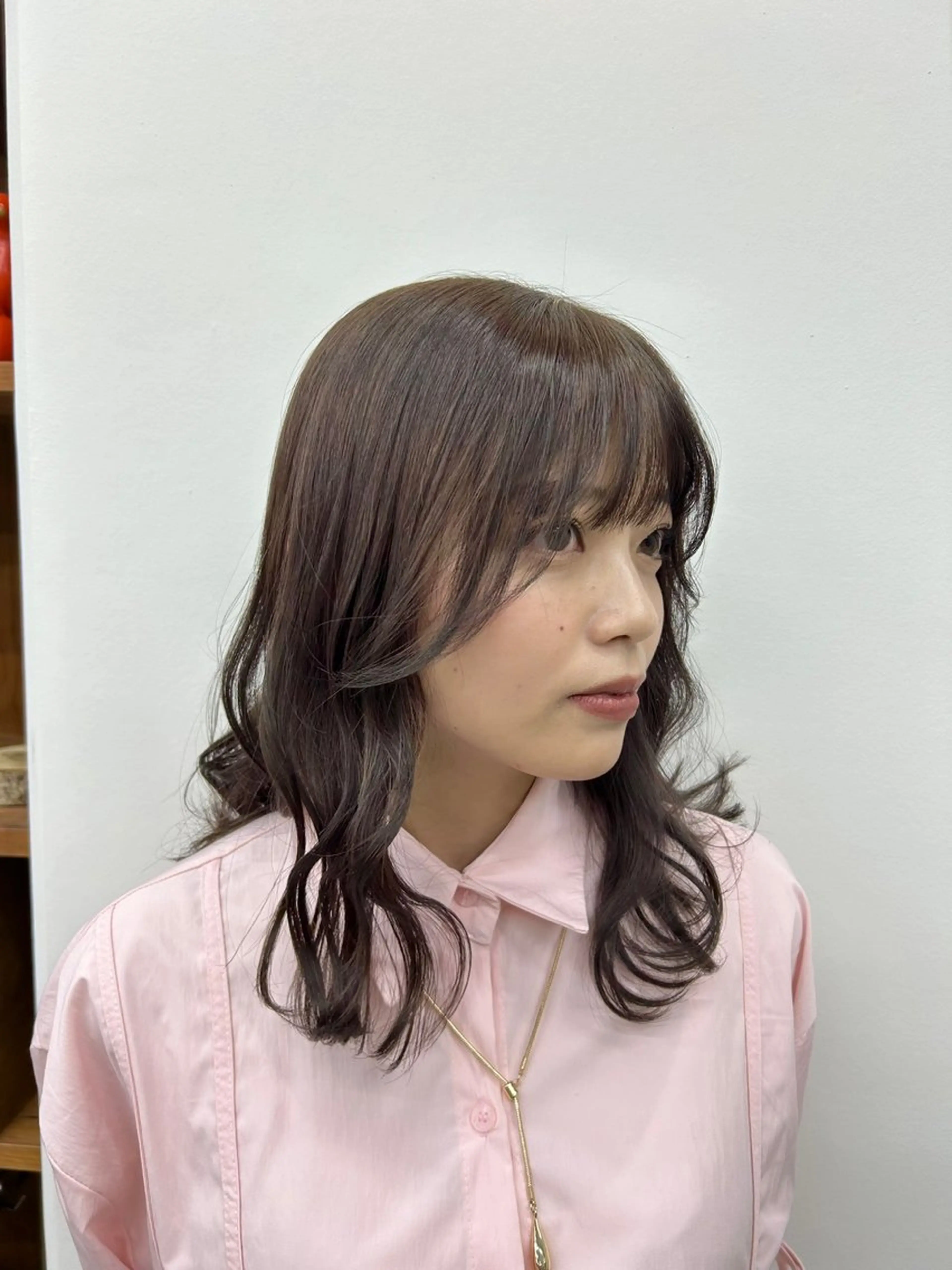 カラー 藤原 あかりのヘアスタイル