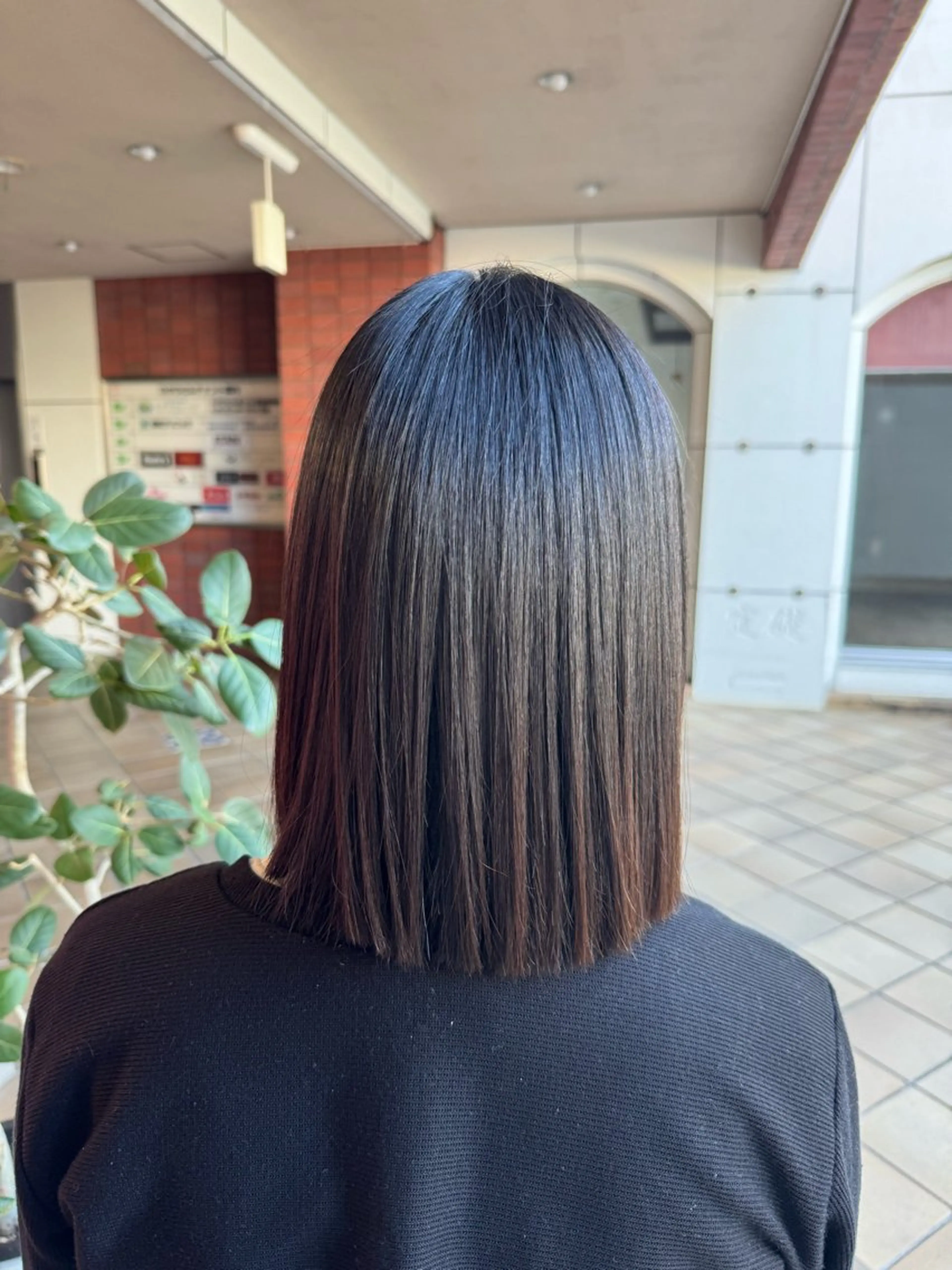 ショート 縮毛矯正 藤川 瑛梨奈のマツエク・マツパデザイン