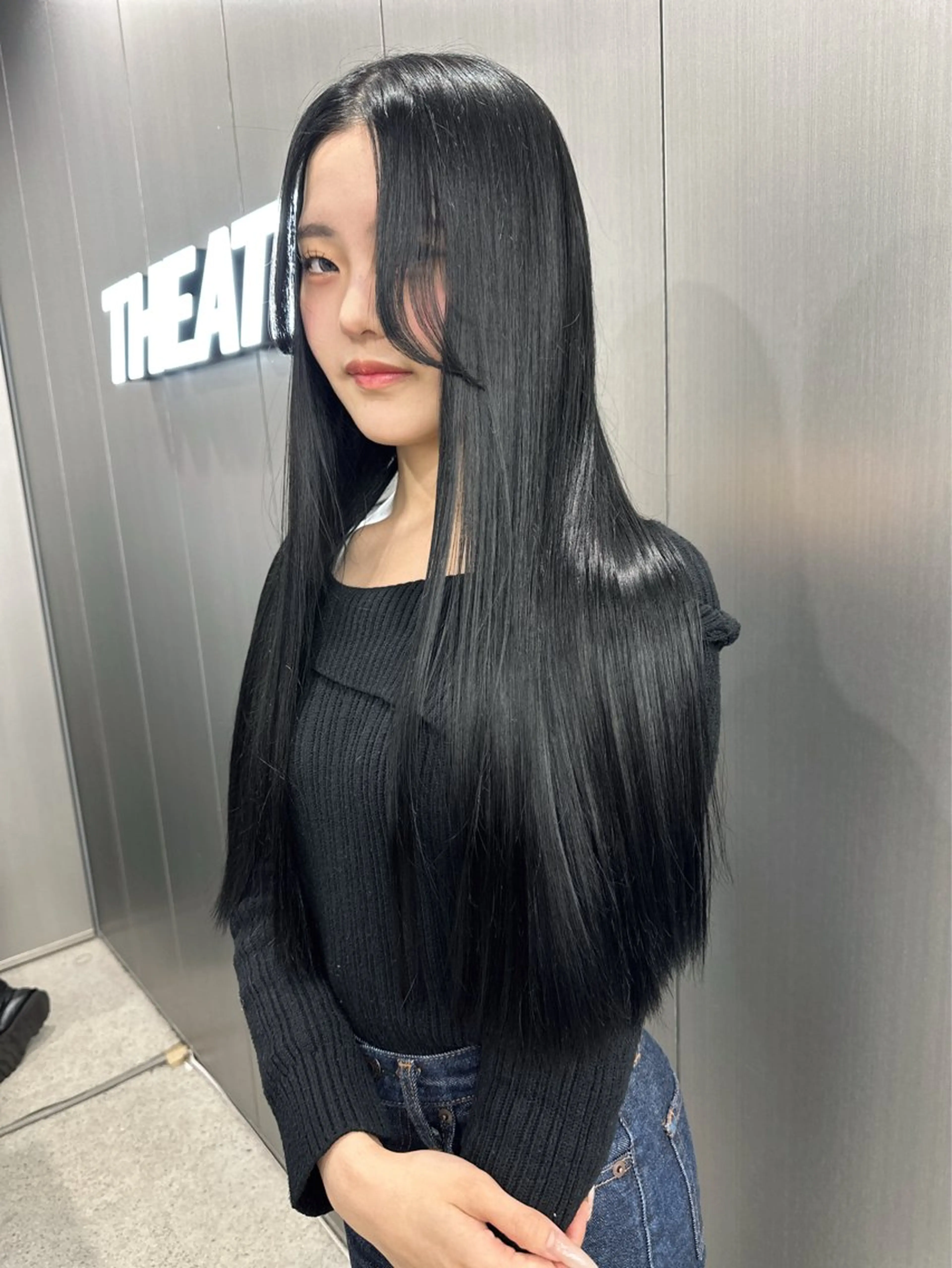 韓国風美髪スタイル （ワンカラー ＋髪質改善トリートメント）の写真