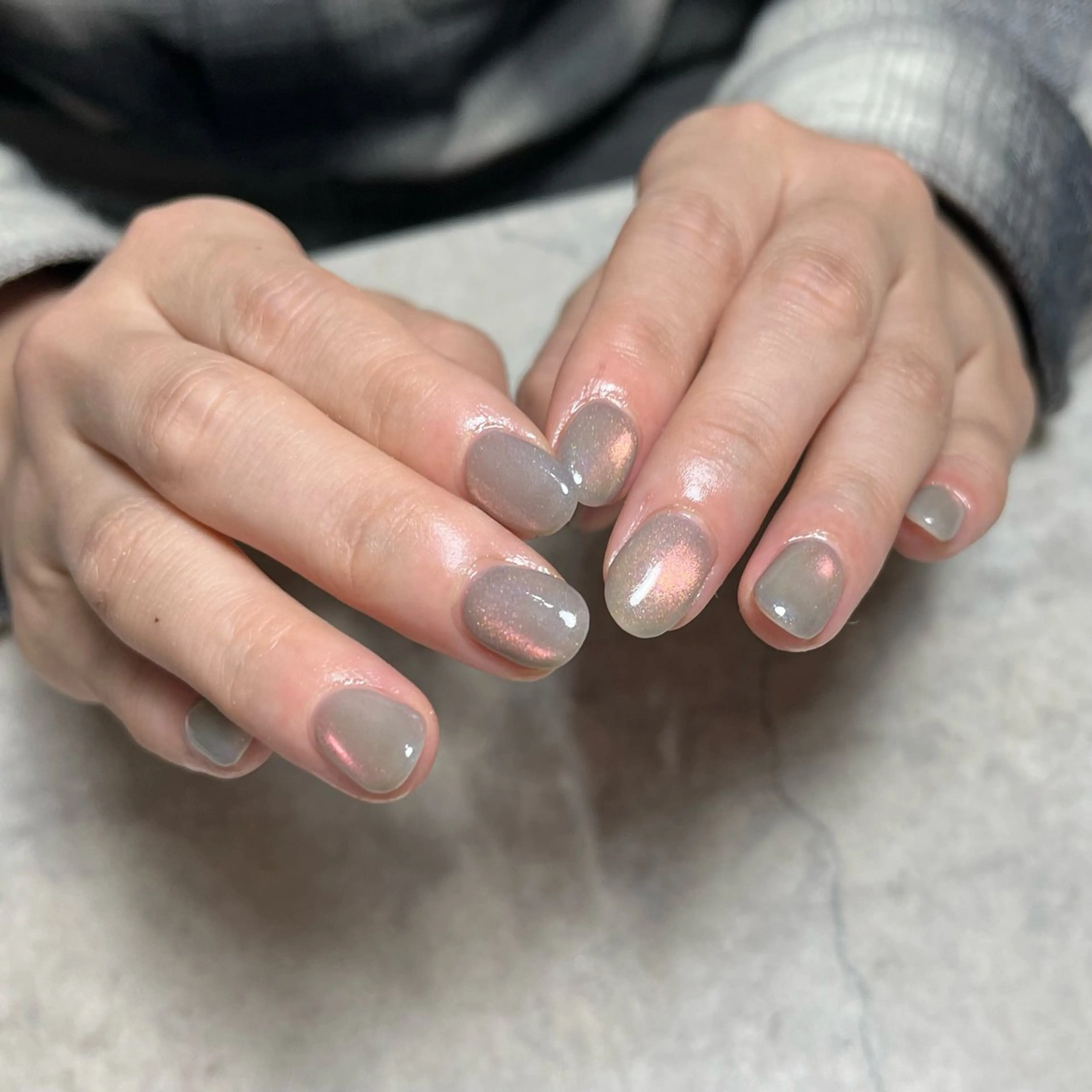 ネイル グリーン ハンドネイル nail salon O (en)所属・vegh. nail／阿波座のネイルデザイン